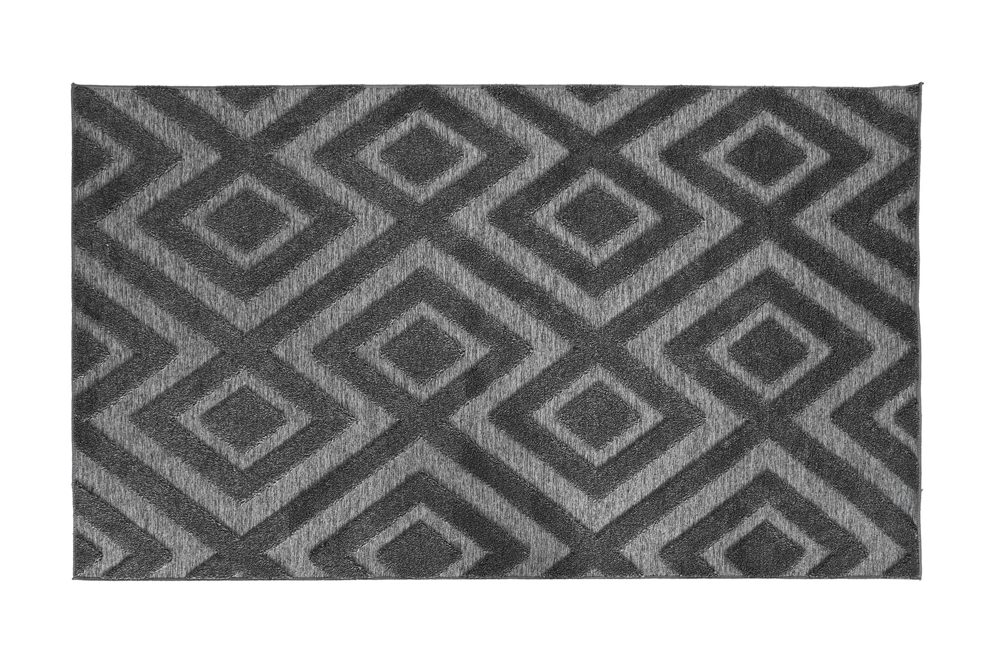 ALFOMBRA POLIESTER 200X140X0 350 GSM GRIS OSCURO