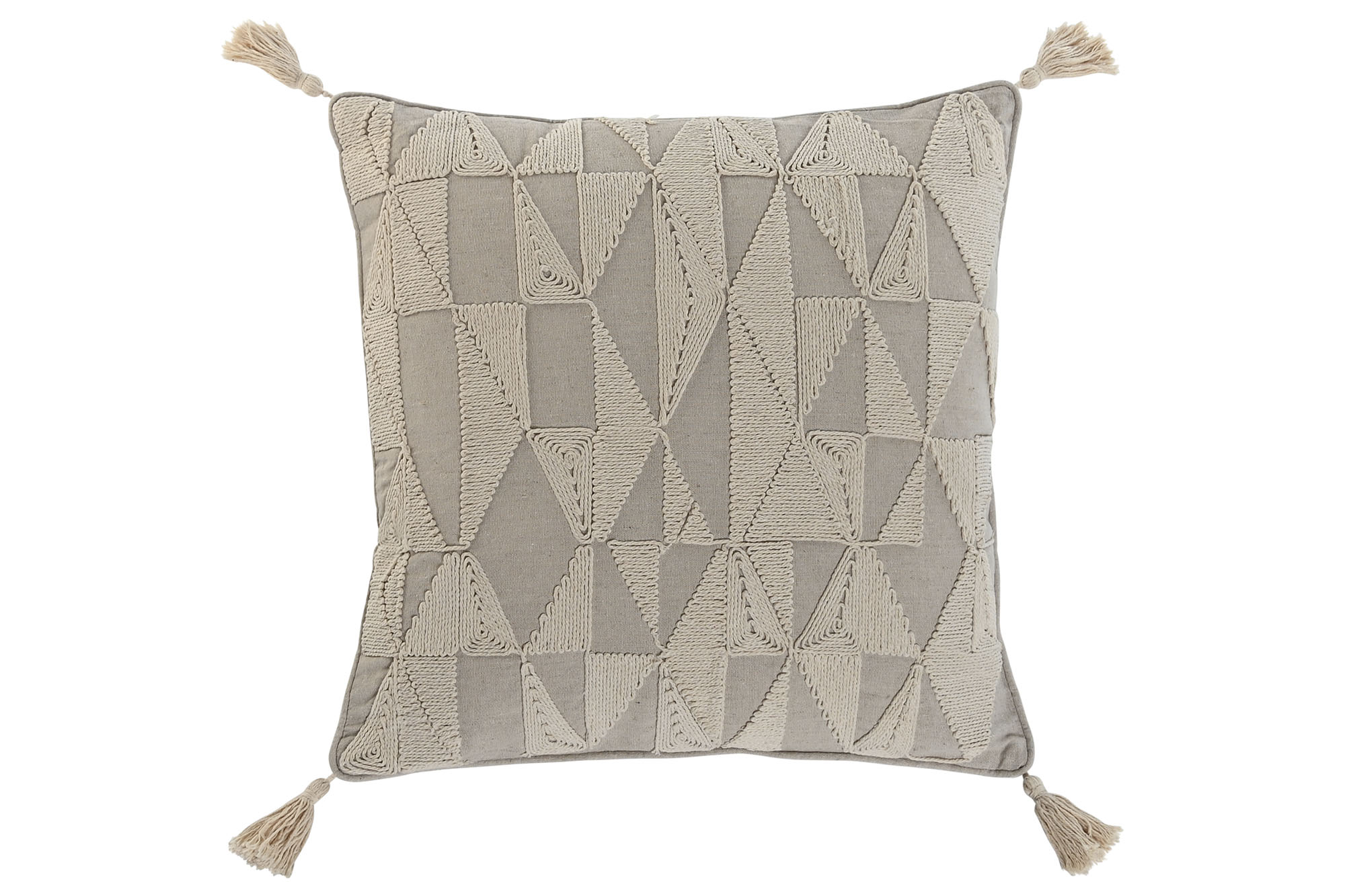 COJIN POLIESTER LINO 45X8X45 450 GR NATURAL