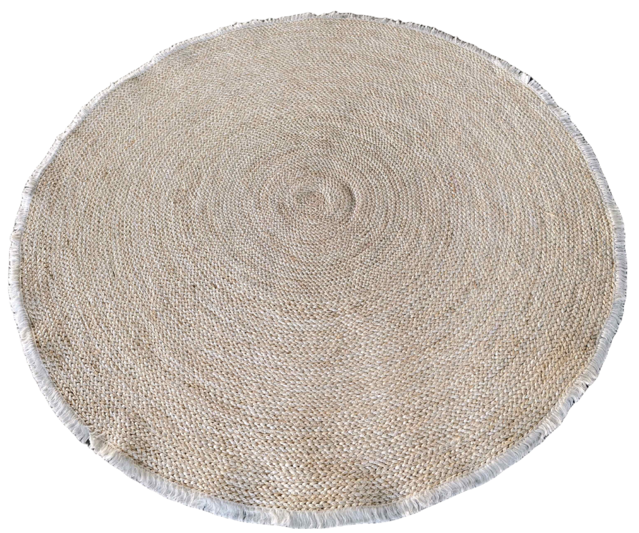 ALFOMBRA FIBRA MAIZ 200X200 FLECOS NATURAL