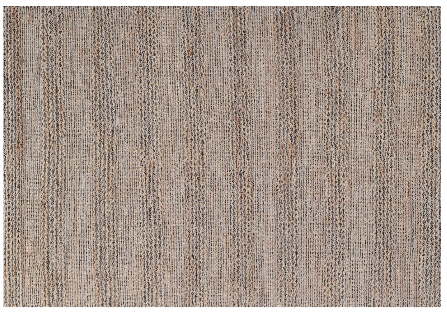ALFOMBRA YUTE ALGODON 140X200X1 3000 GSM NATURAL