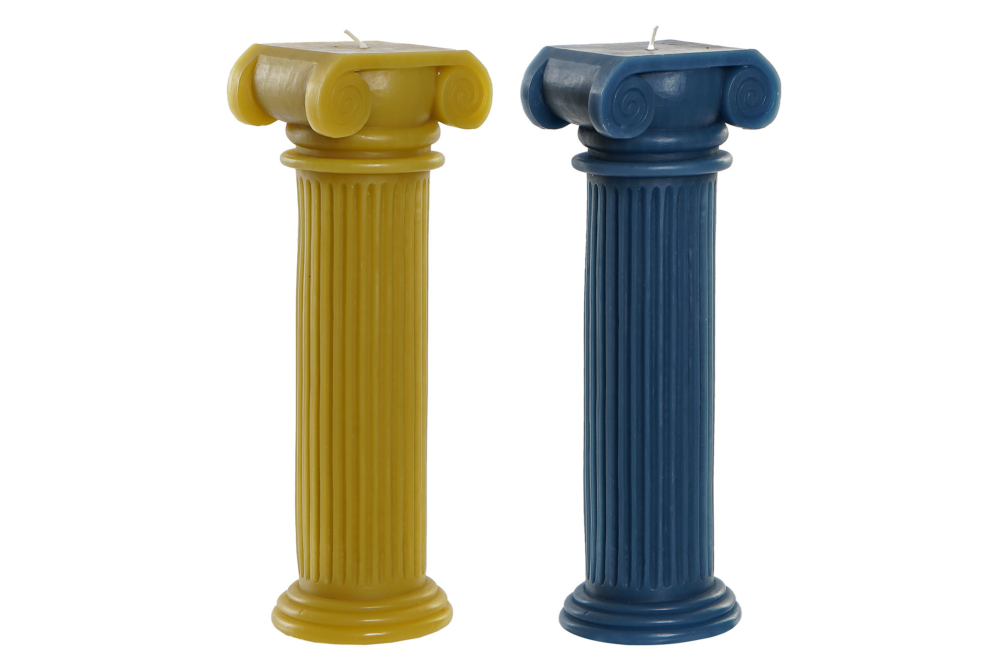 VELA CERA PARAFINA 9,5X8,2X25,5 2 SURT.