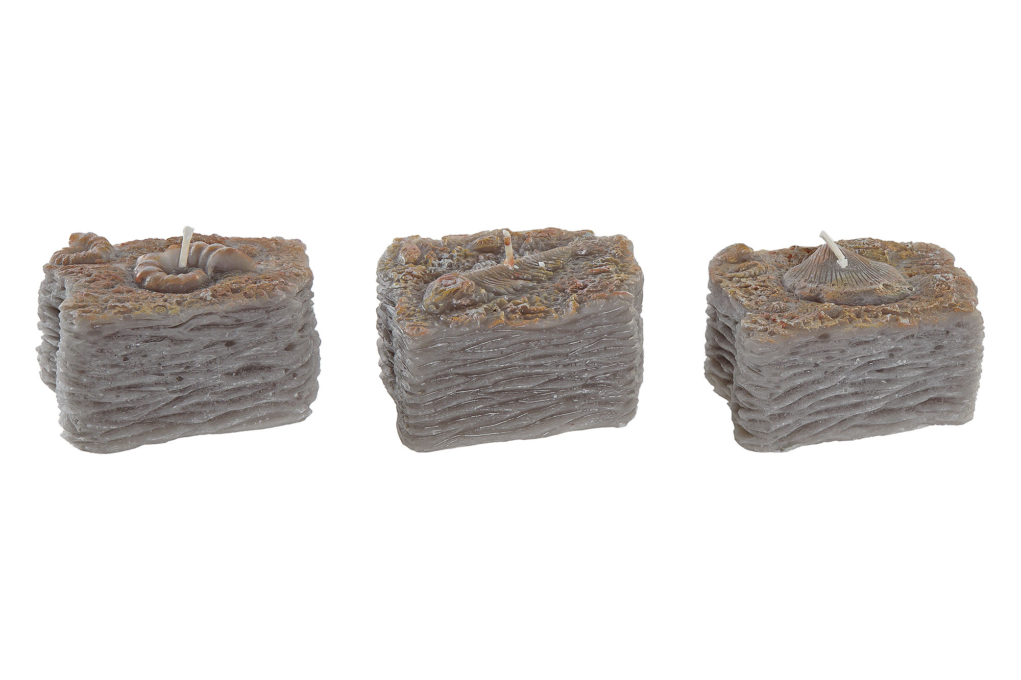 VELA CERA PARAFINA 8X7,4X4,6 3 SURT.