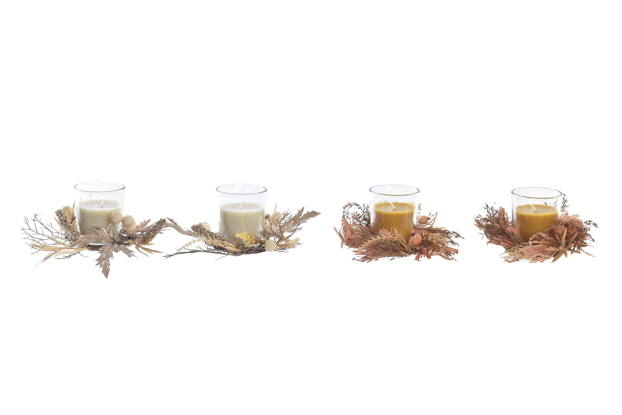 VELA SET 2 CERA PARAFINA 19X9,5X7 120 GR, PERFUMAD