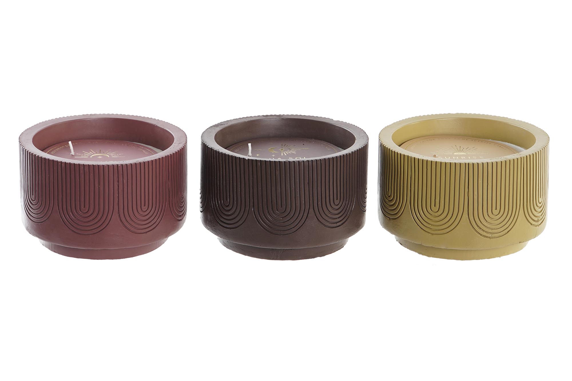 VELA CERA PARAFINA 15X15X10 310 GR, PERFUME 5% 3 S