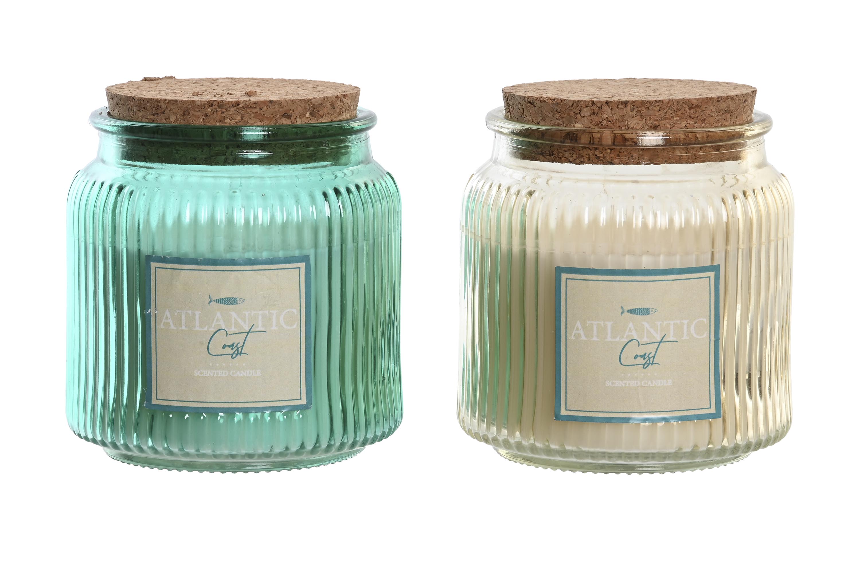 VELA CRISTAL 10X10X10 320 GR, CON TAPA 2 SURT.