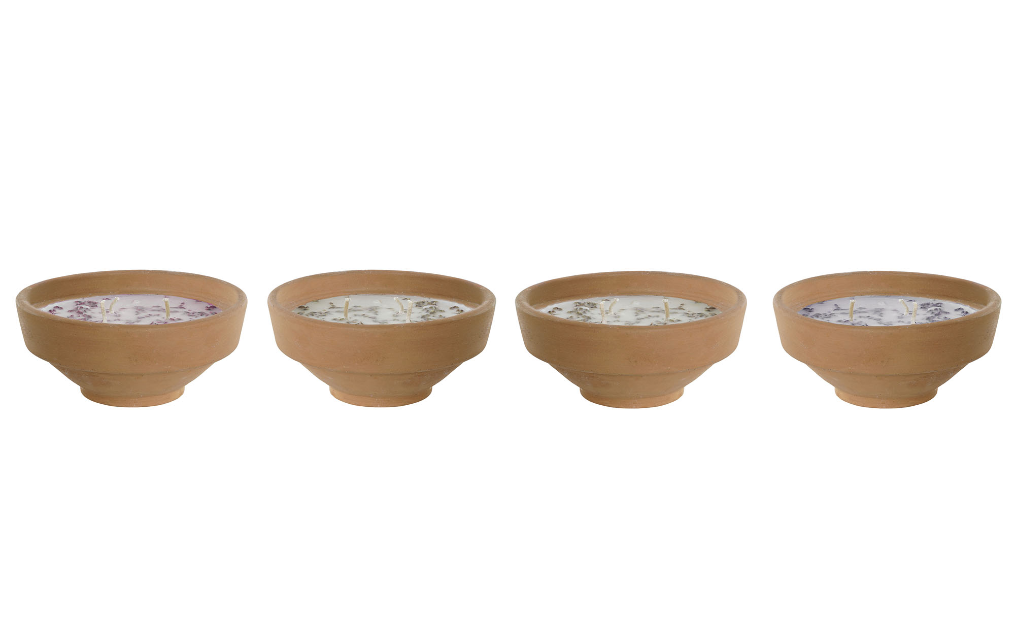 VELA TERRACOTA 16X16X8 250 GR, HIERBA AROMATICAS 4