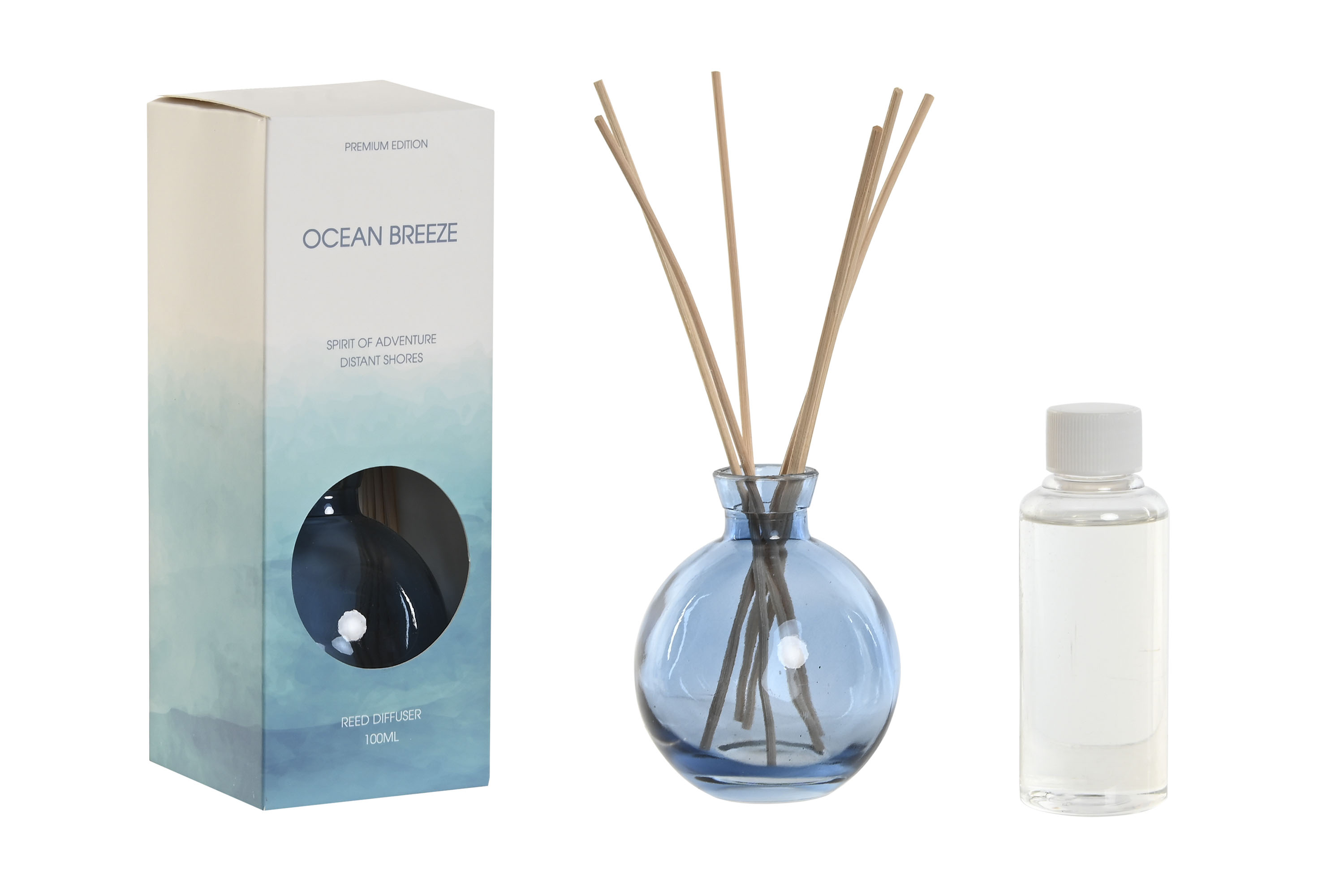 AMBIENTADOR MIKADO CRISTAL 7,5X7,5X9 100ML 10%