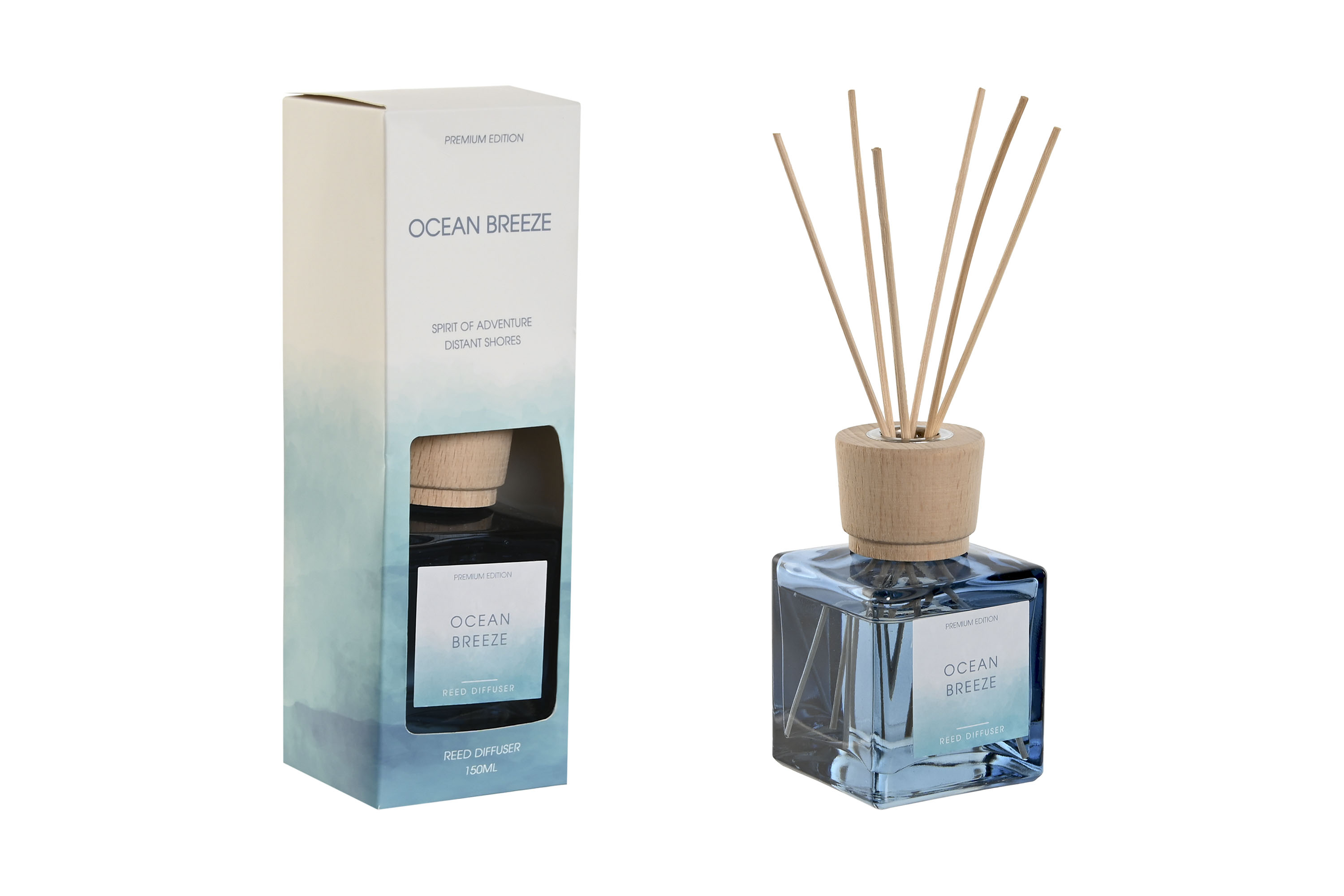 AMBIENTADOR MIKADO CRISTAL 6,5X6,5X9,5 100ML 10%