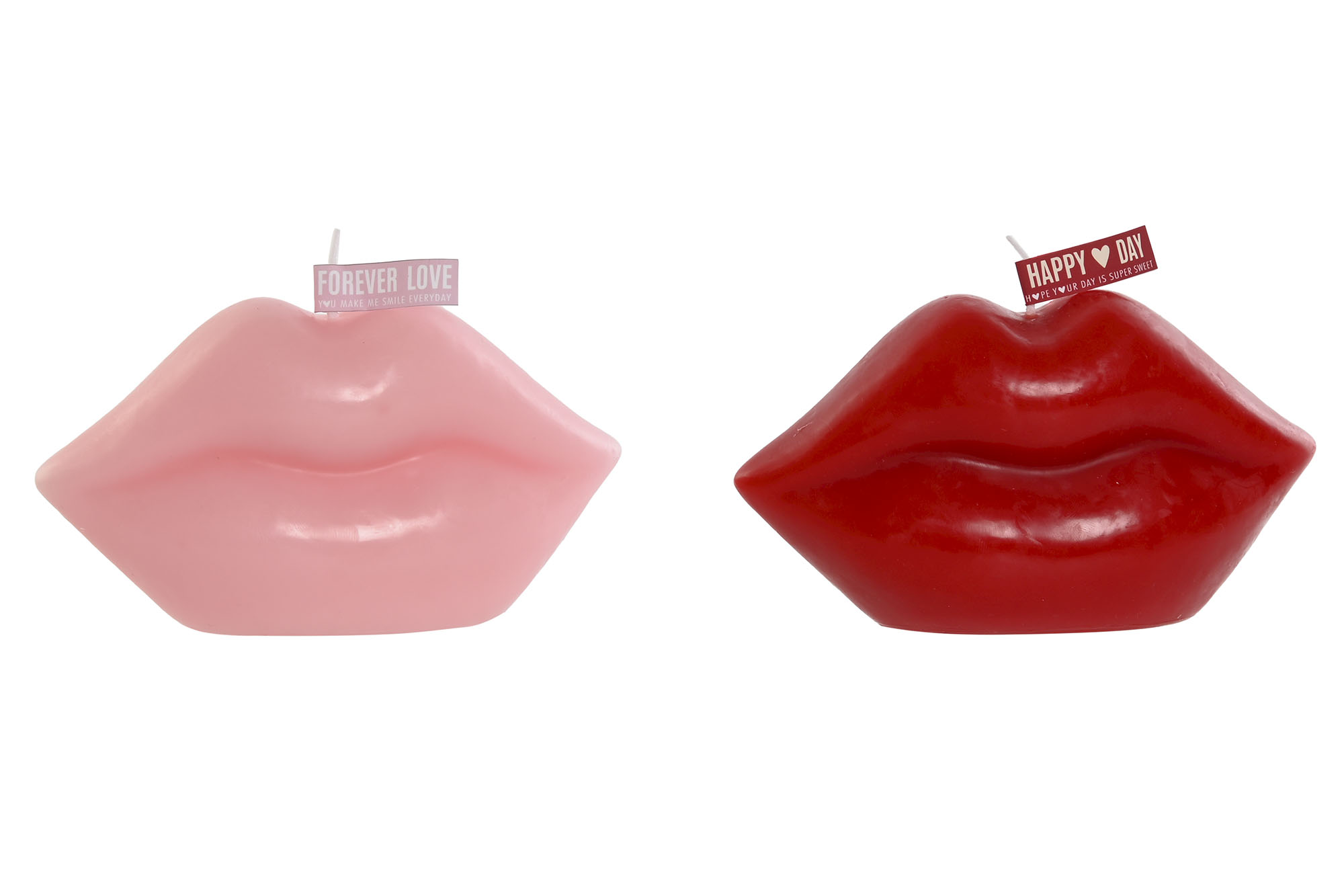 VELA CERA PARAFINA 15X7X8,5 LABIOS 2 SURT.