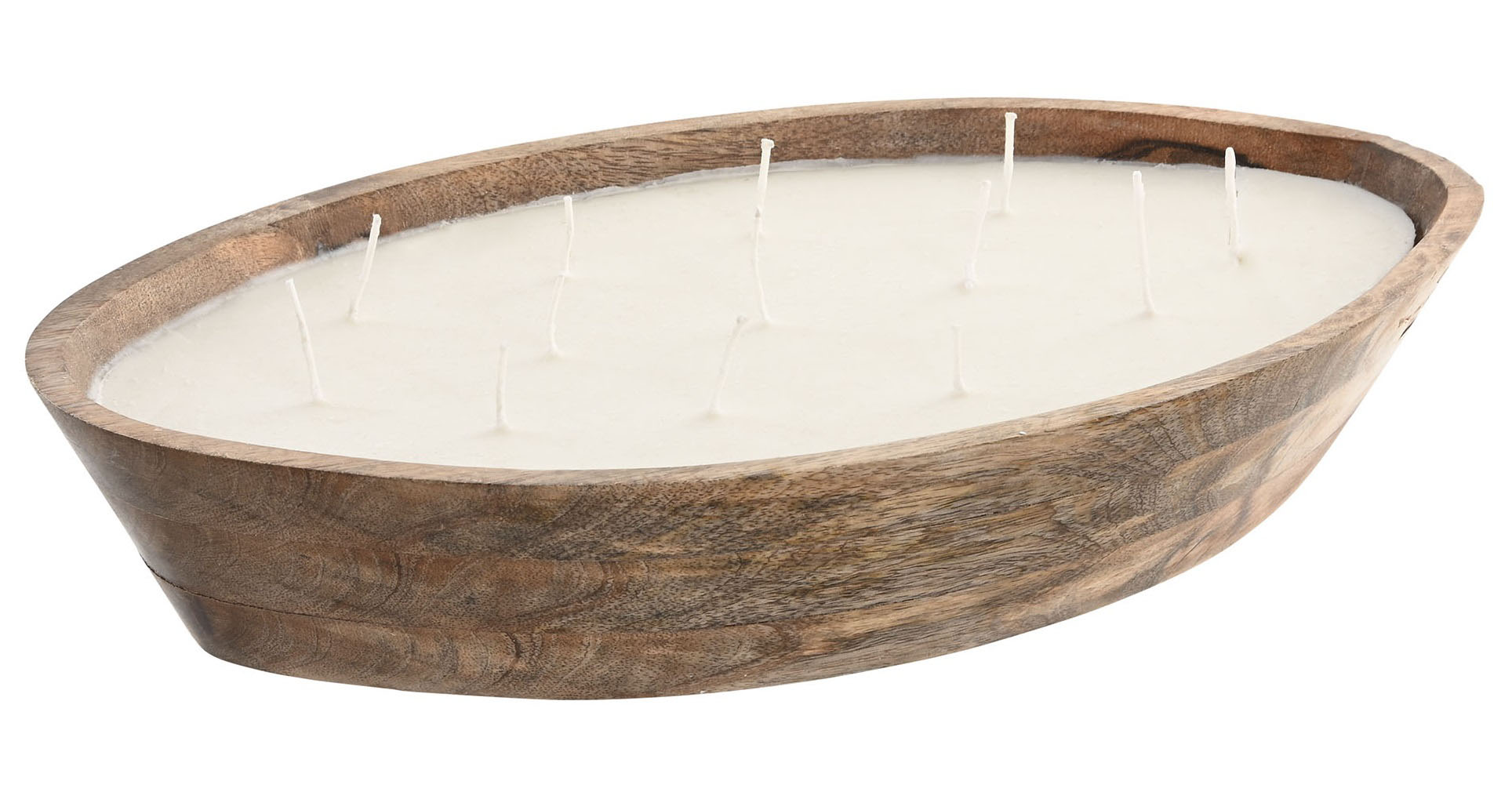 VELA CERA DE SOJA MANGO 45X25X7 1800 GR, 13 MECHAS
