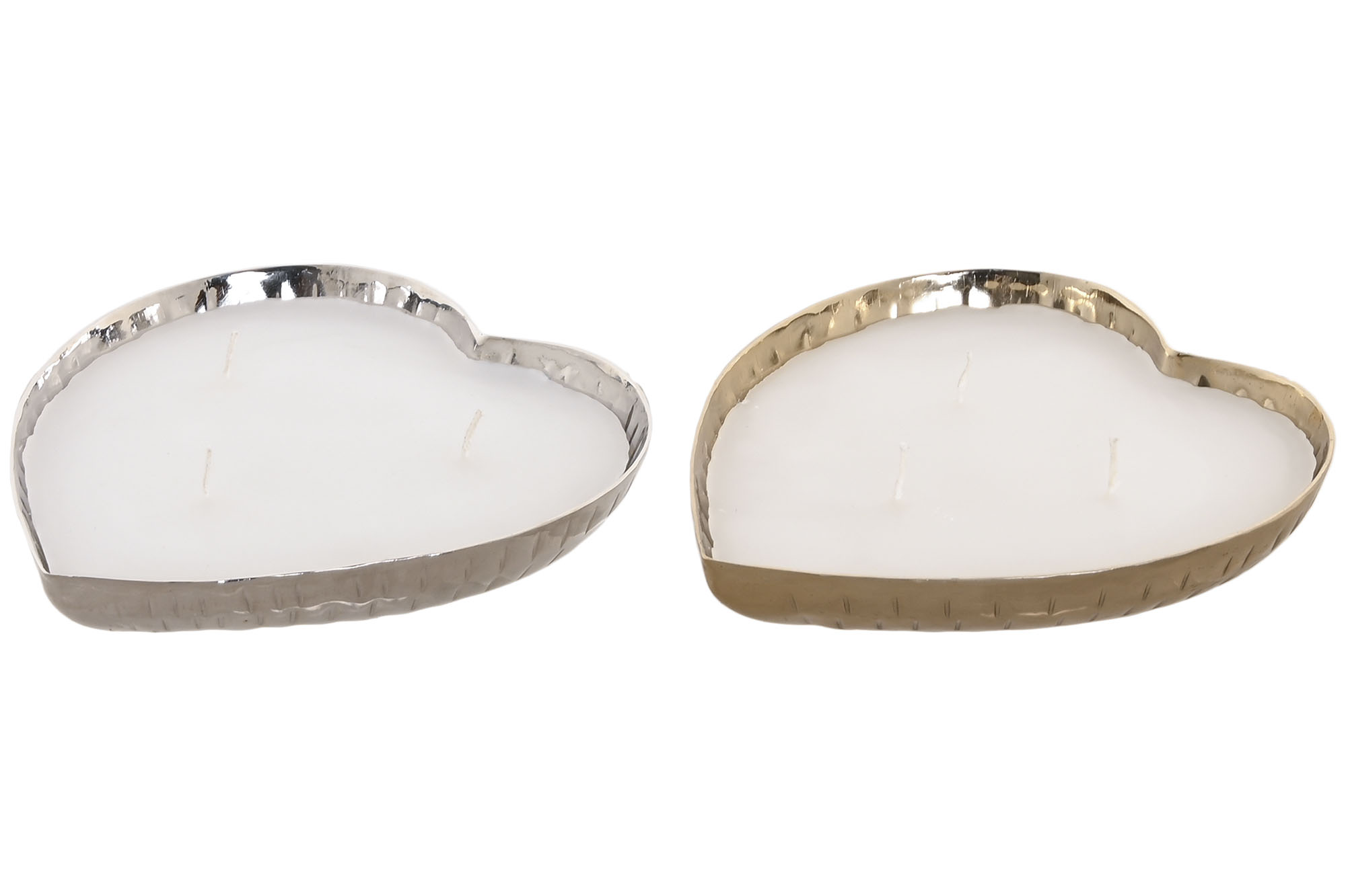 VELA CERA PARAFINA 18X18X3,5 320 GR, CORAZON 2 SUR