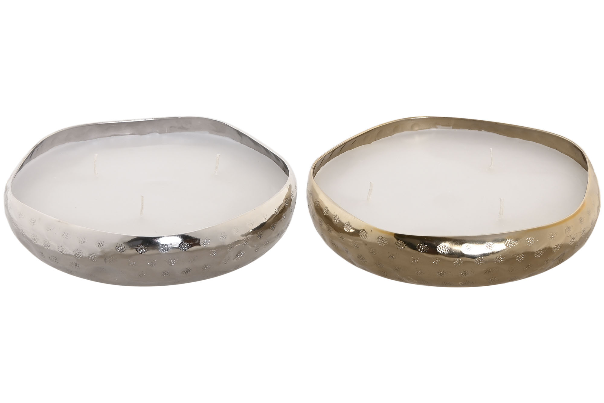 VELA CERA PARAFINA 19X19X4,5 500 GR, 3 MECHAS 2 SU