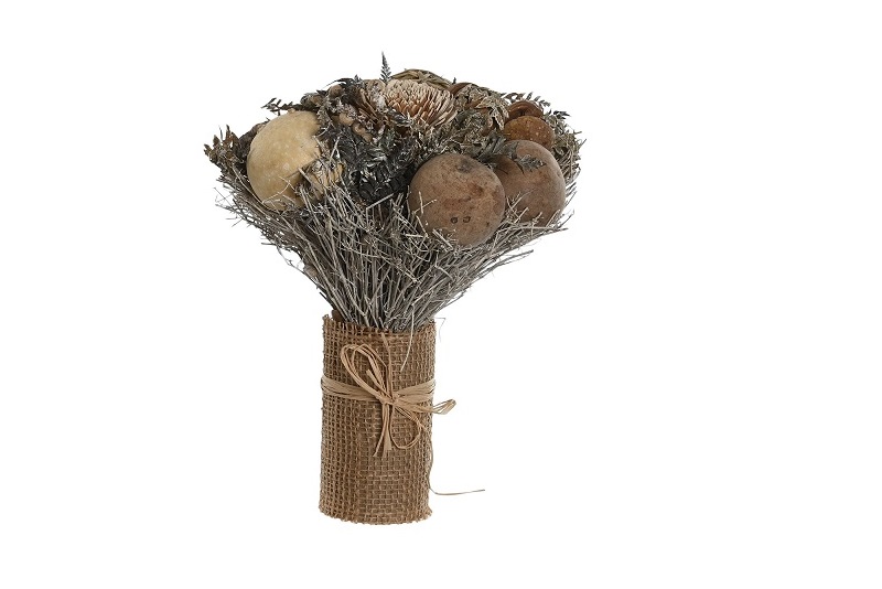 RAMO FLOR SECA 20X20X25CM TERRACOTA