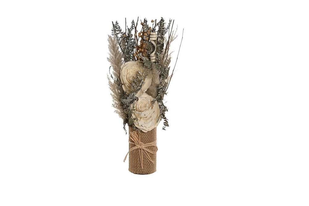 RAMO FLOR SECA 20X12X35CM BEIGE