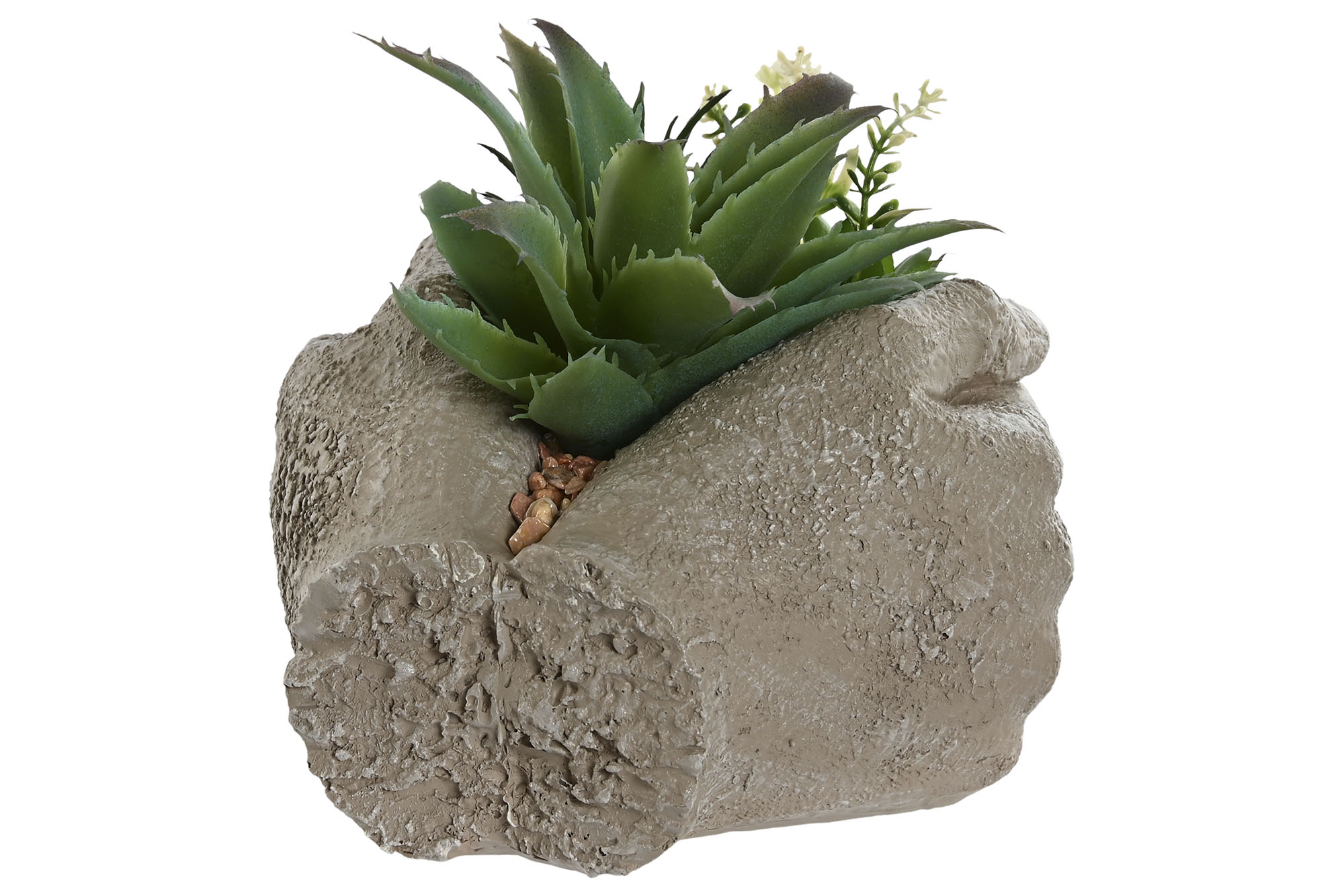 PLANTA RESINA PE 18,5X16X17 MANOS ESPIGAS 3