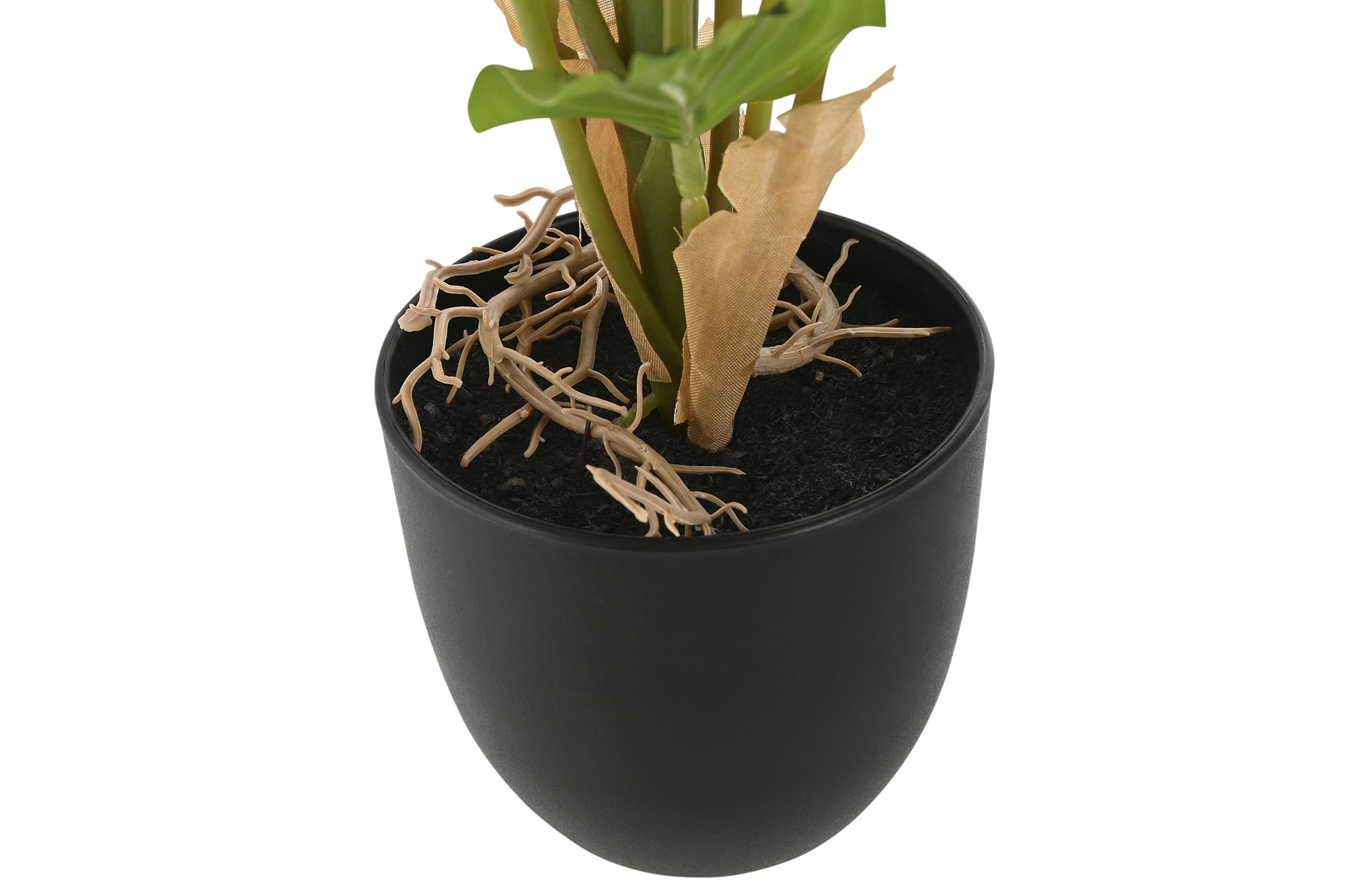 PLANTA PE PP 28X28X36 14 HOJAS VERDE 3