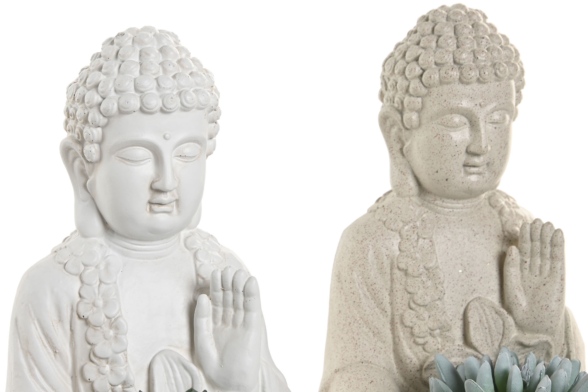 PLANTA RESINA PE 13X11,5X20CM VERDE 2