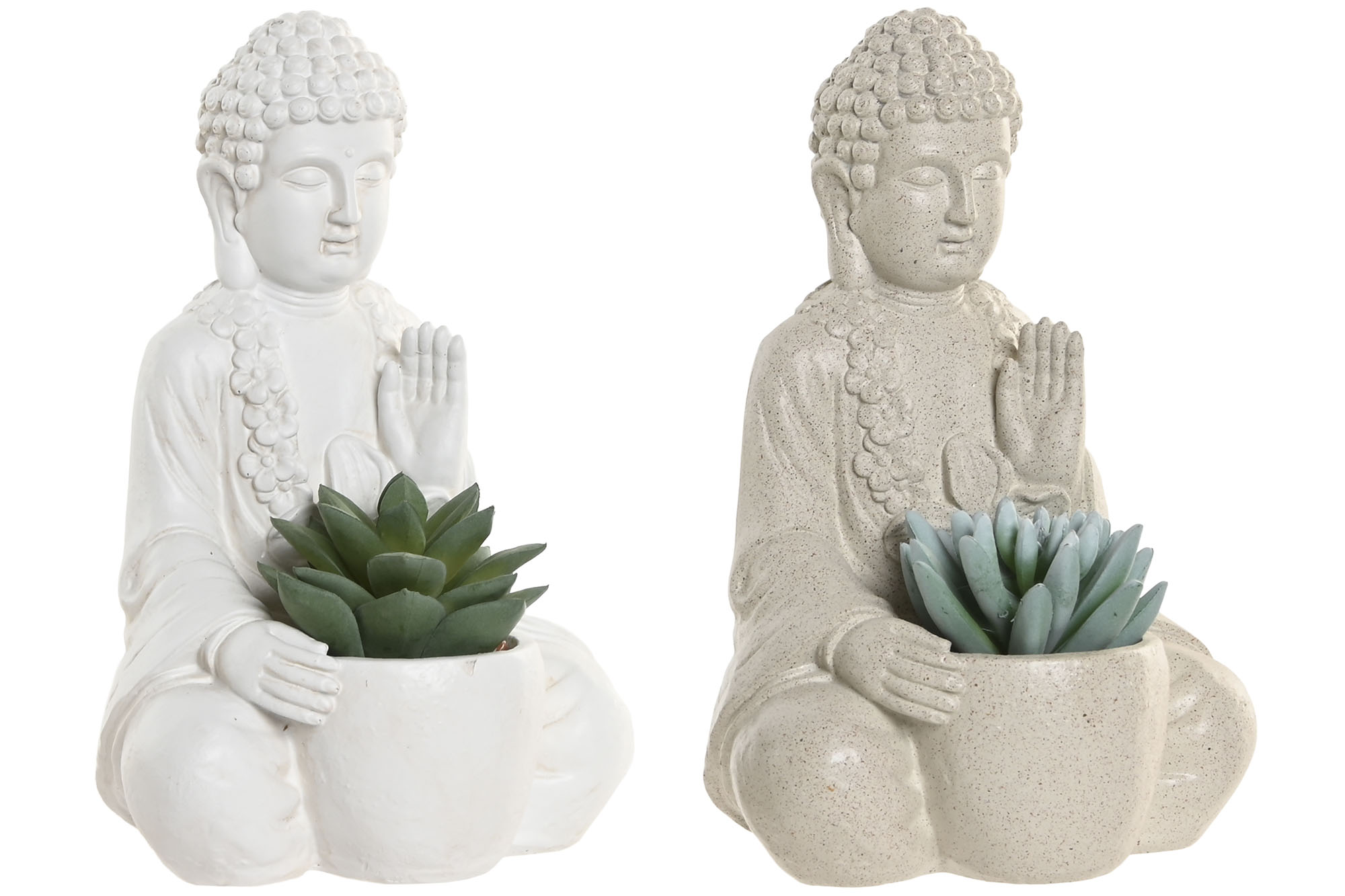 PLANTA RESINA PE 13X11,5X20CM VERDE