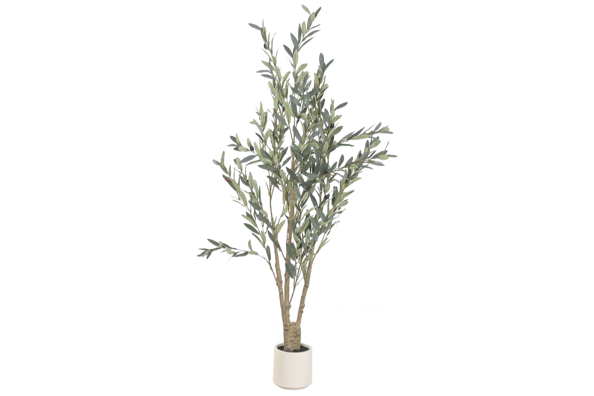 ARBOL POLIESTER CEMENTO 60X60X150 OLIVO VERDE