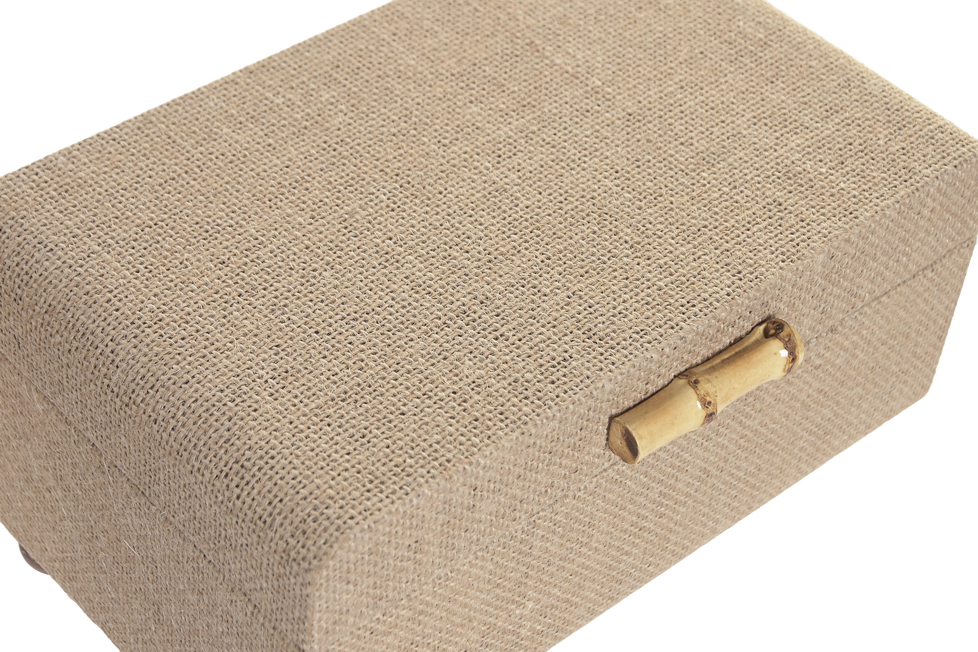 CAJA MADERA FIBRA 30X20X16,5 NATURAL 2