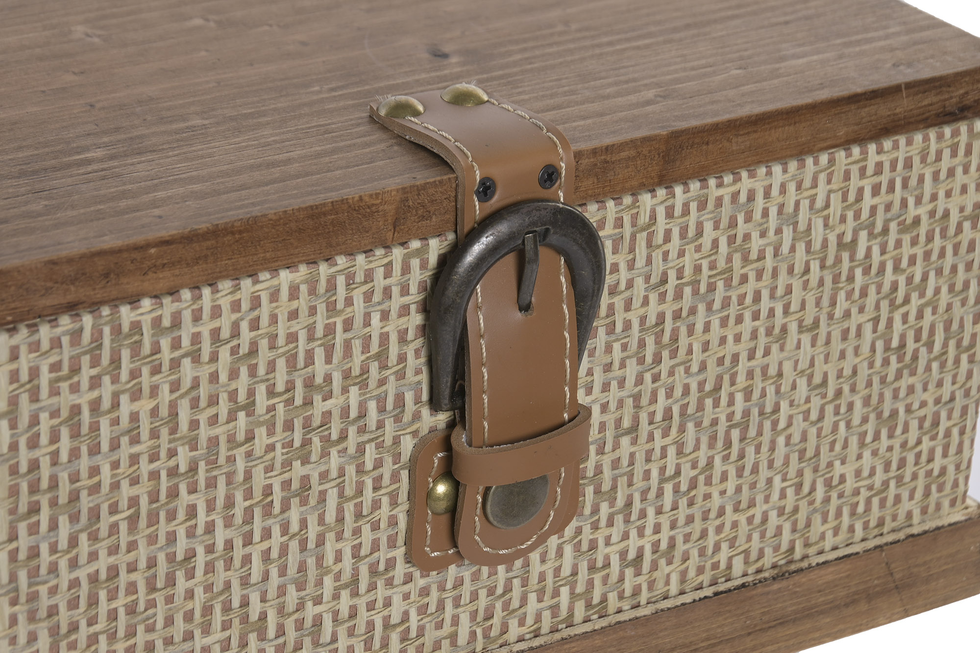 CAJA MADERA 30X17X16 MARRON 2