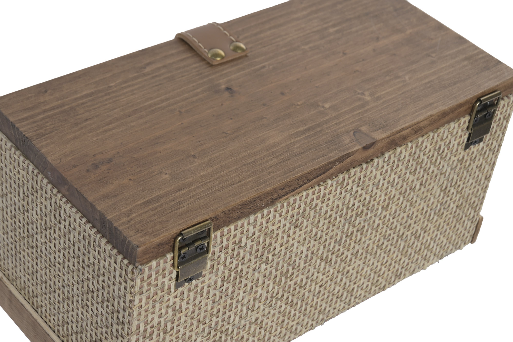 CAJA MADERA 26X13X12,5 MARRON 4