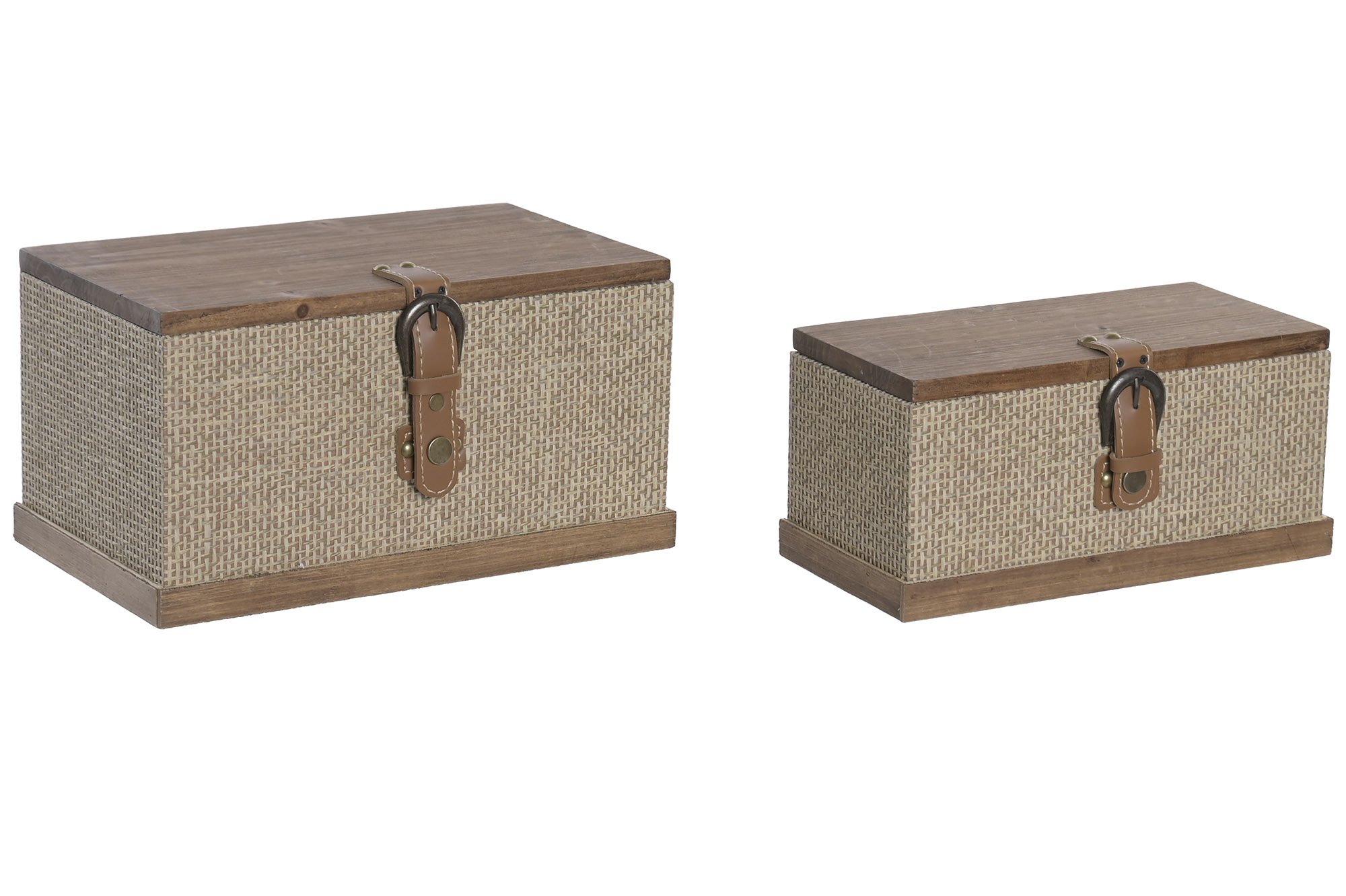 CAJA MADERA 26X13X12,5 MARRON