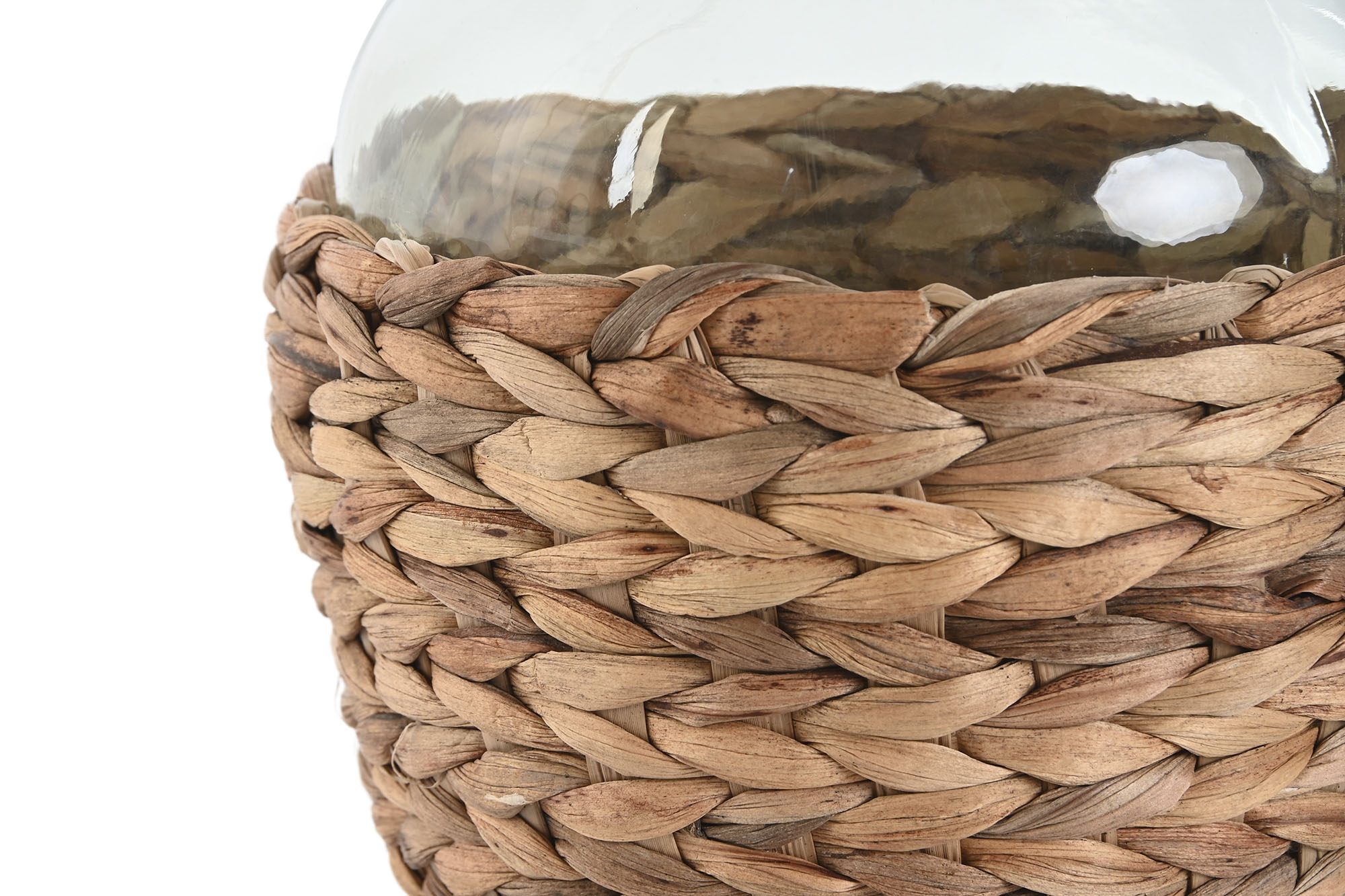 JARRON CRISTAL FIBRA 16X16X25,5 2000ML FIBRA 3