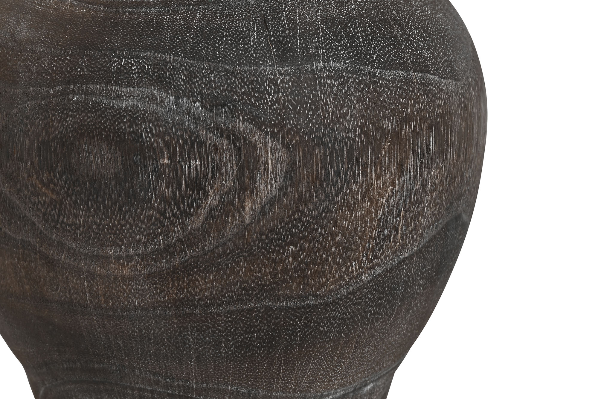JARRON PAULOWNIA 16X16X24 DESGASTADO GRIS OSCURO 3