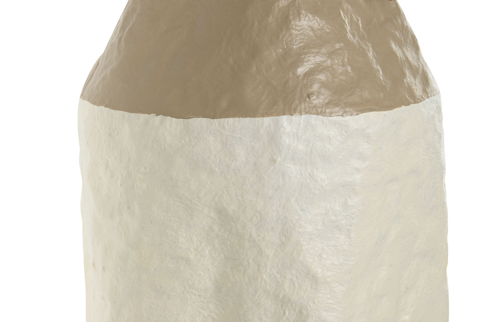 JARRON  METAL 14X14X67CM  RUGOSO 3