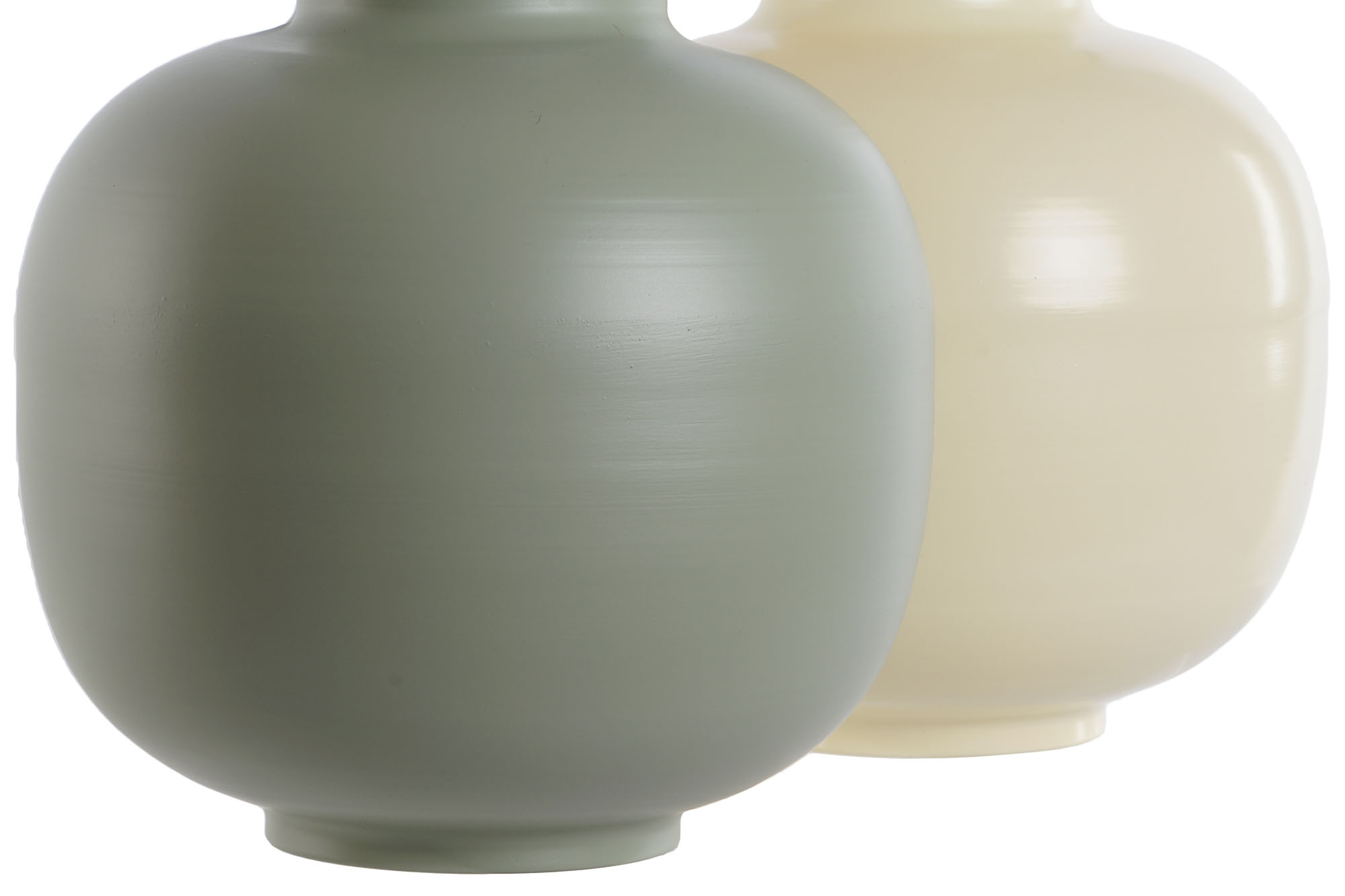 JARRON METAL 29X29X33CM VERDE 2