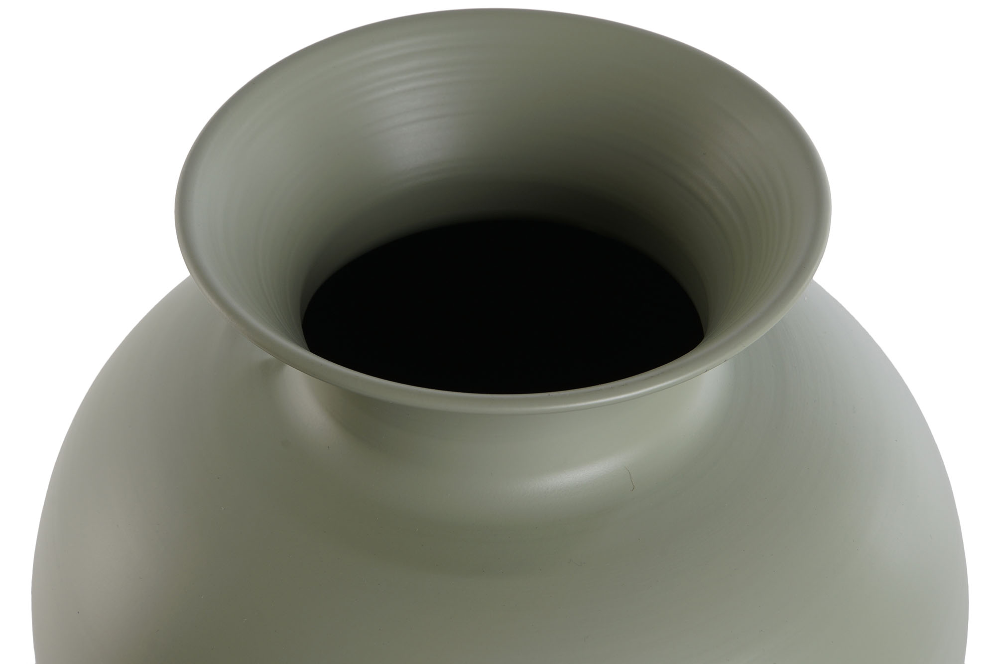 JARRON METAL 29X29X33CM VERDE 3