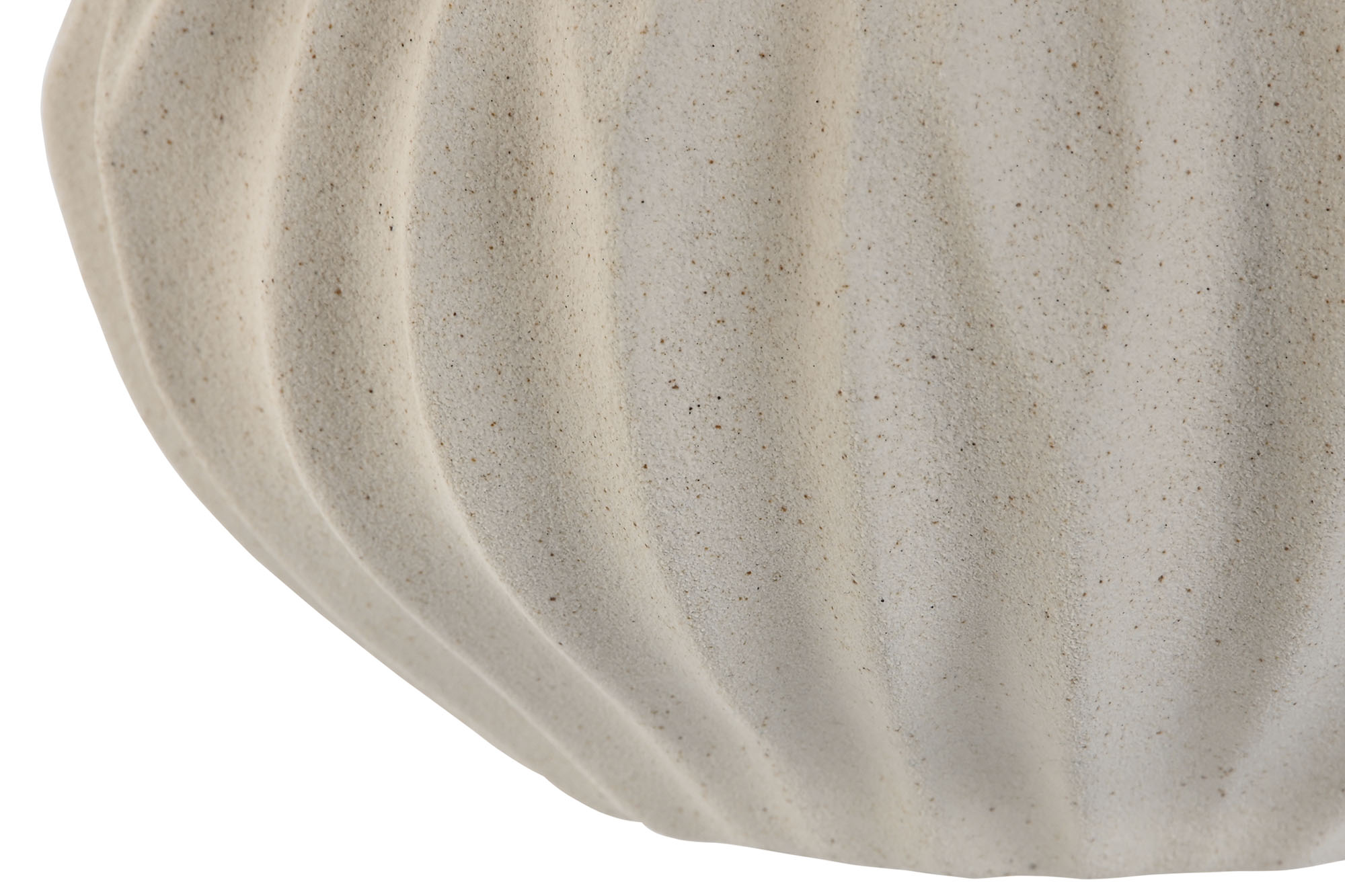 JARRON PORCELANA 18X18X15 CREMA 3