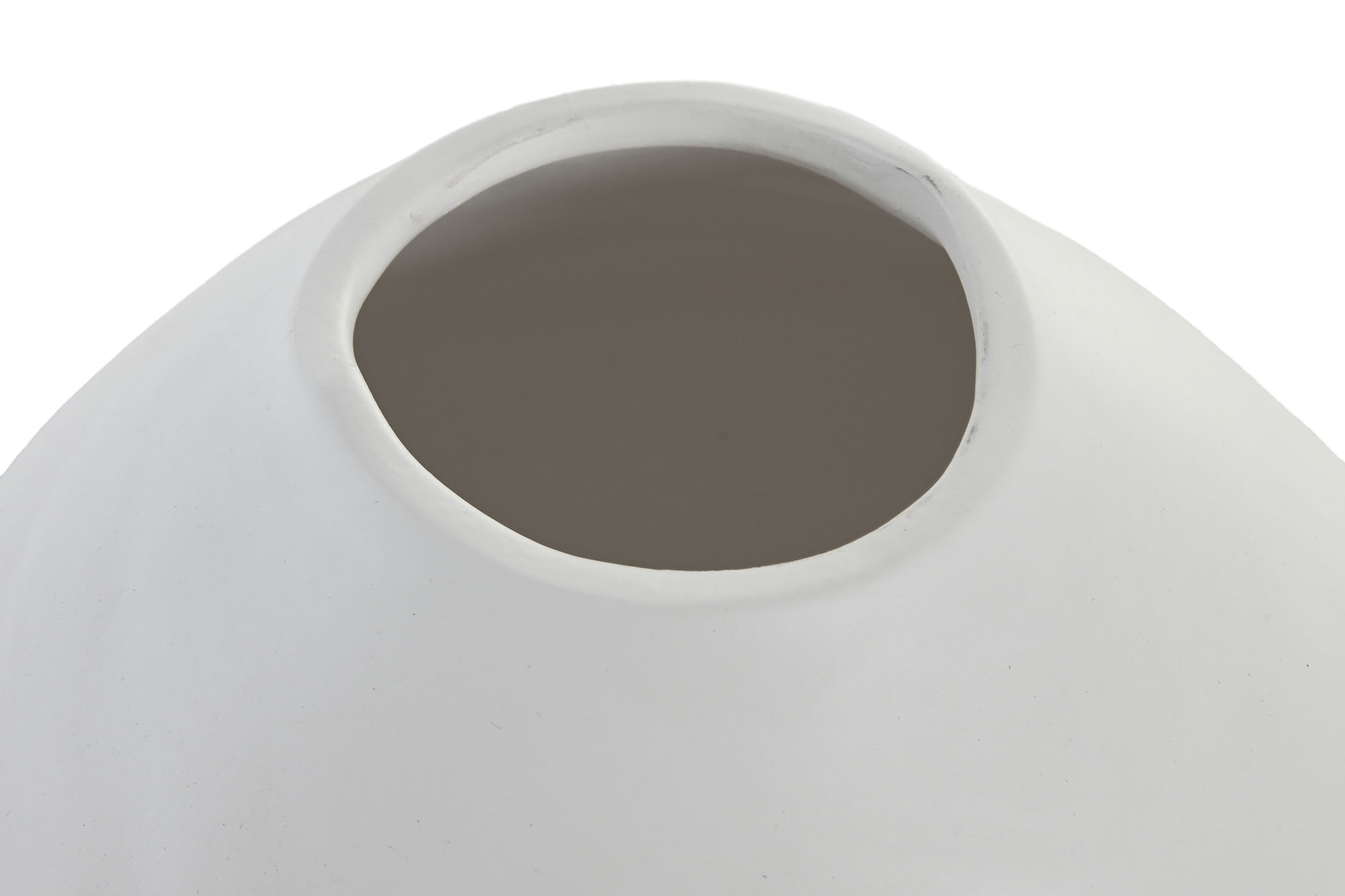 JARRON GRES 26X26X19 ORGANICO ARTESANAL CRUDO 4
