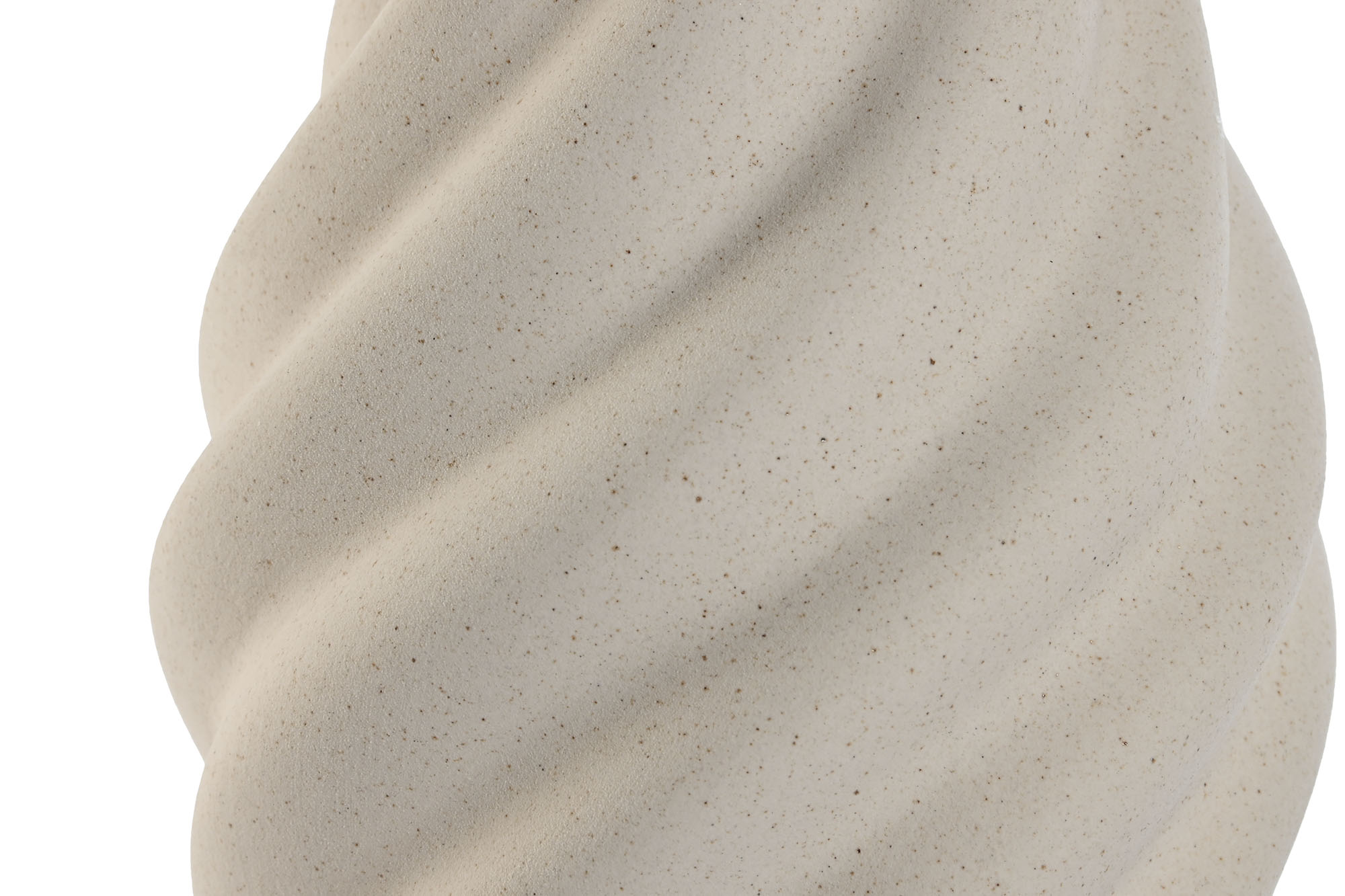 JARRON PORCELANA 16X16X30 WATERPROOF CREMA 2