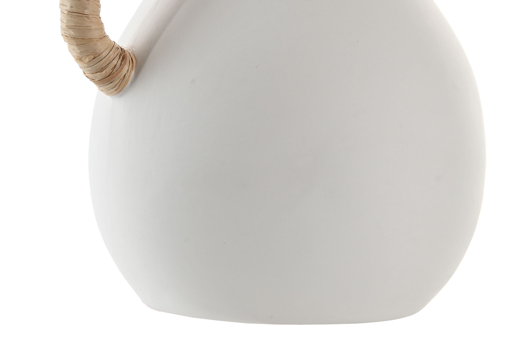 JARRON CERAMICA 17X15X15,5 BLANCO 3
