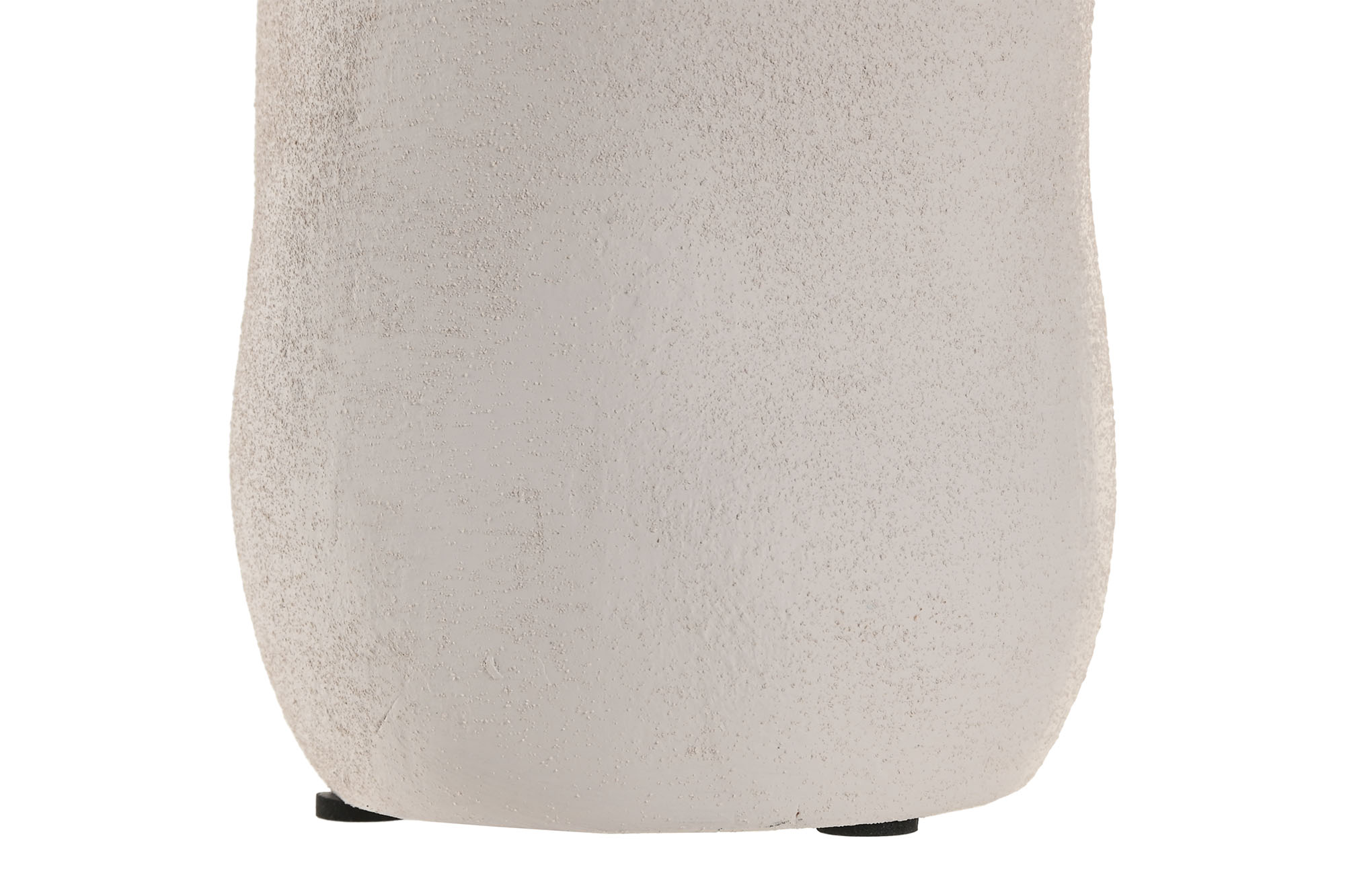JARRON CERAMICA 10X10X20 ORGANICO RUGOSO CRUDO 4
