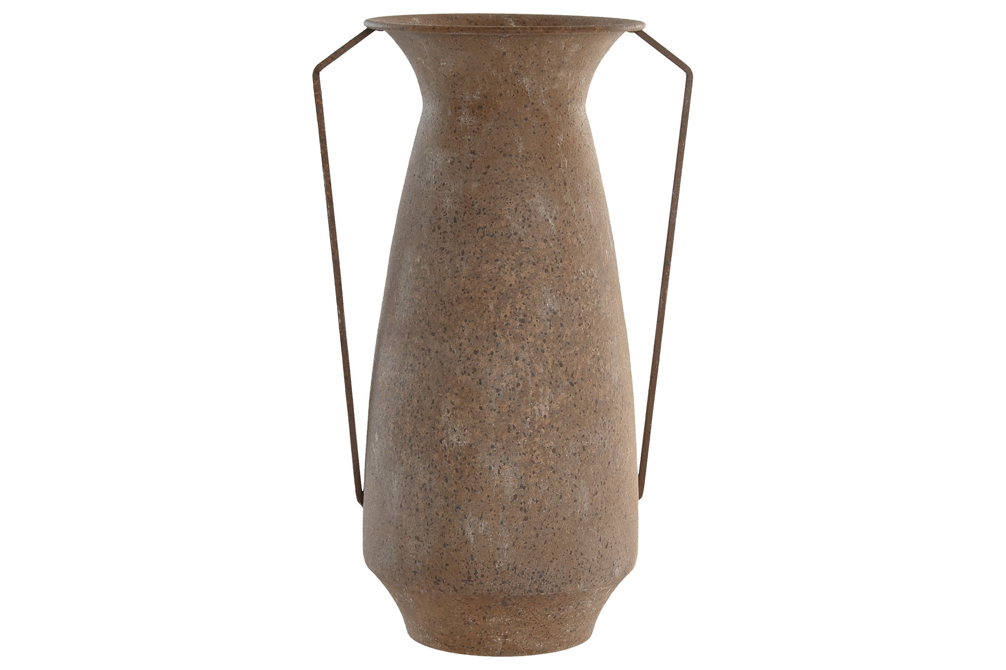 JARRON METAL 18,5X25,5X44 ENVEJECIDO MARRON