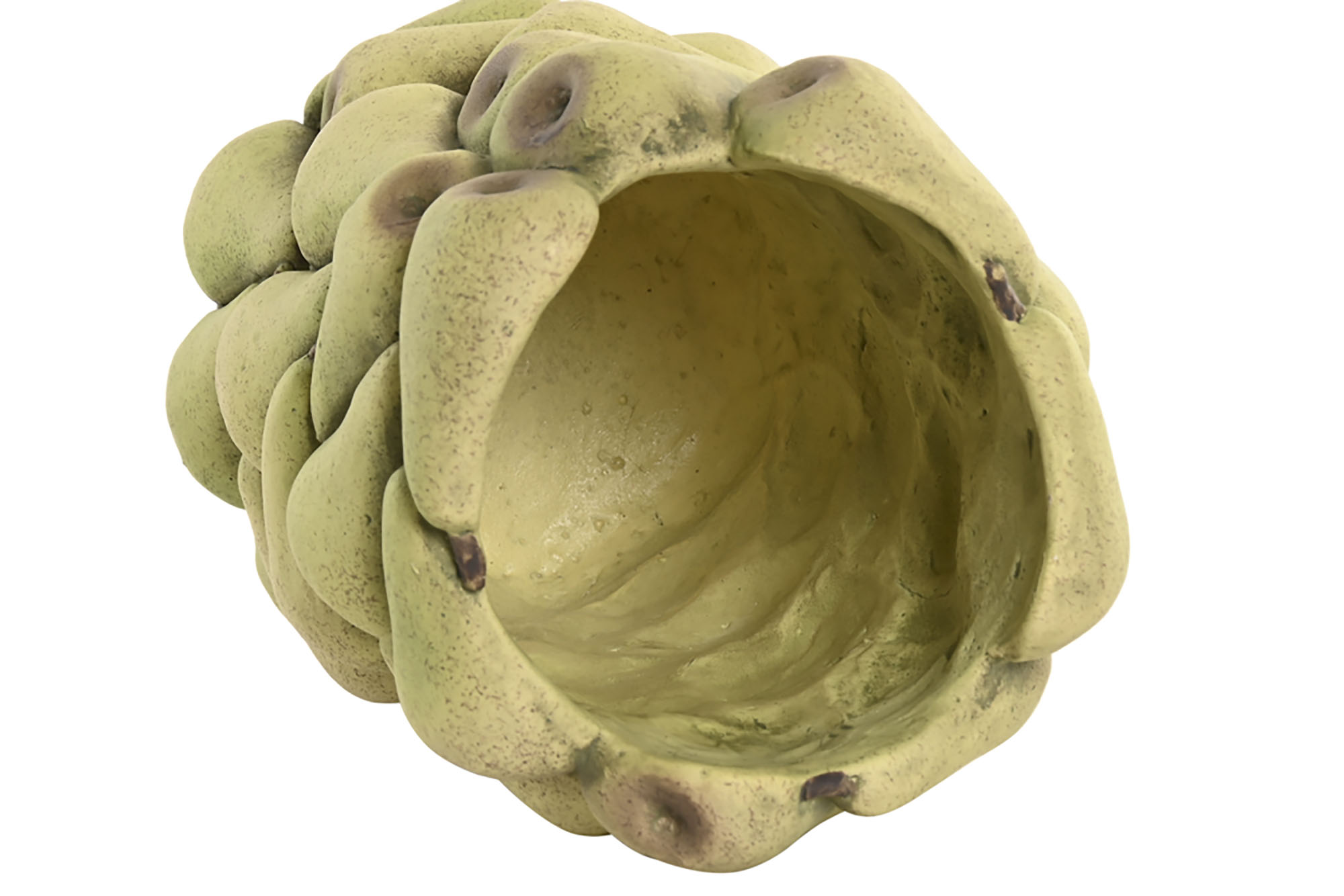 JARRON CEMENTO 17X17X23 PERAS VERDE 3