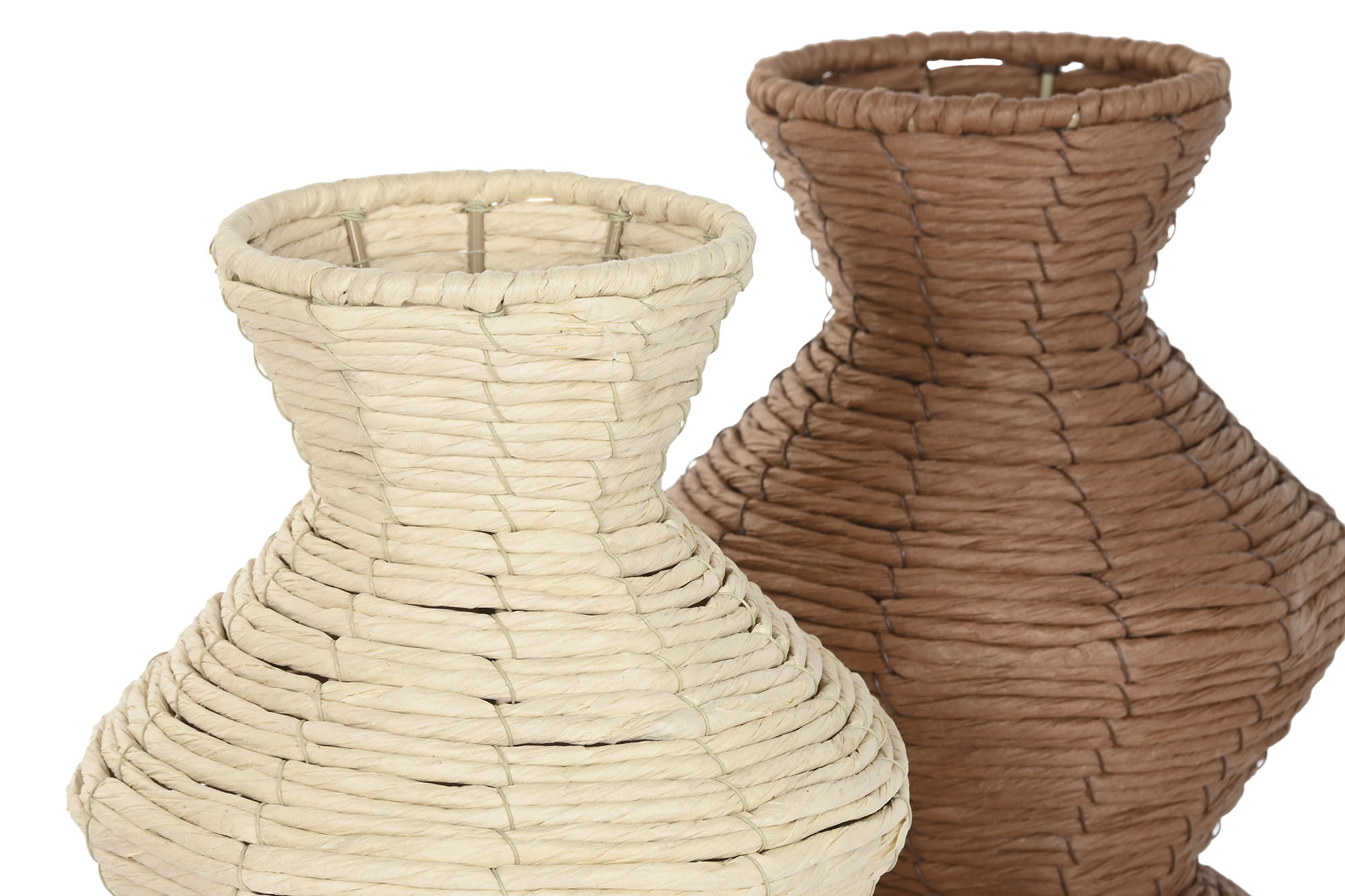 JARRON FIBRA 20X20X70 NATURAL 2