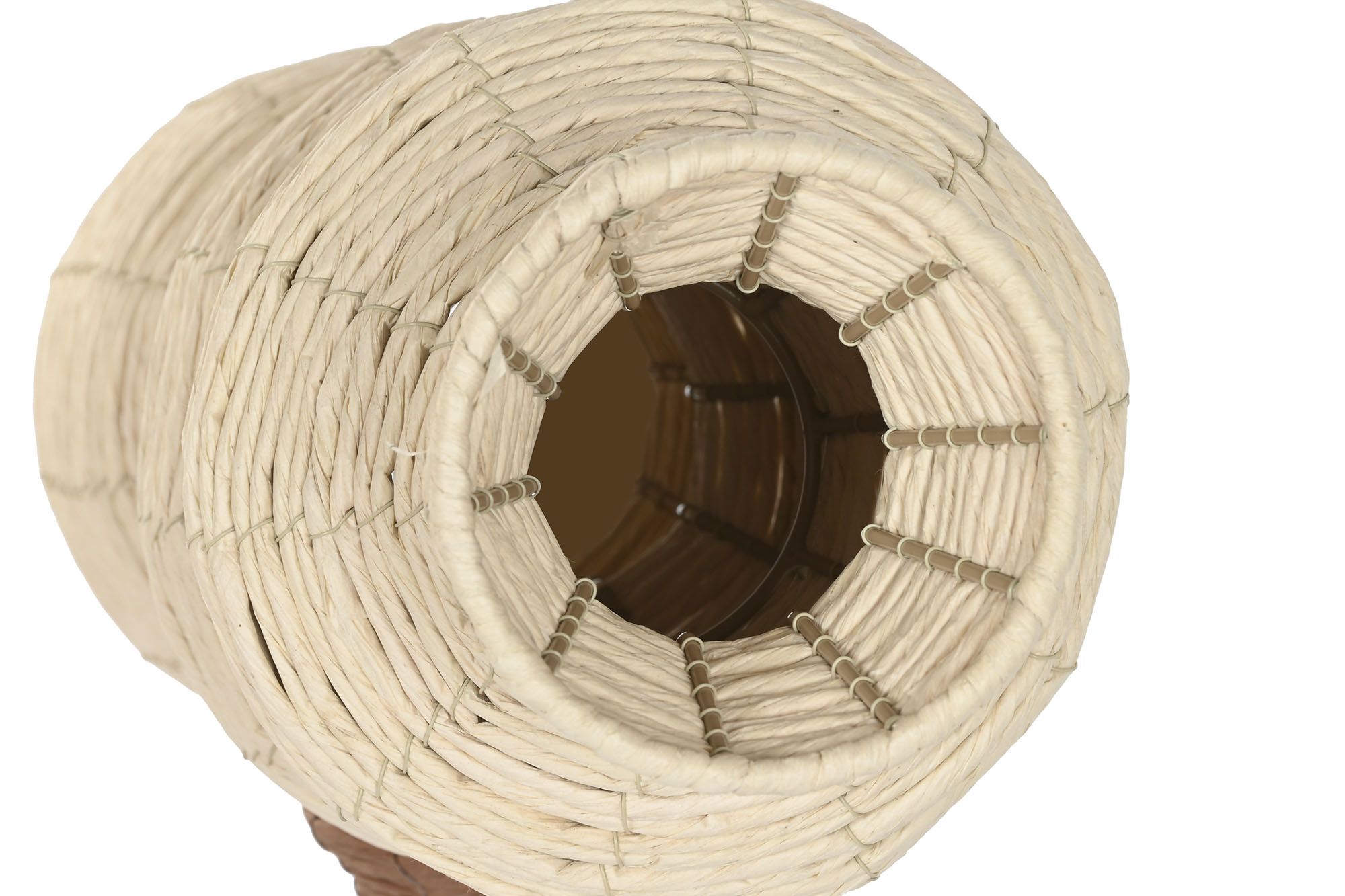 JARRON FIBRA 20X20X70 NATURAL 3