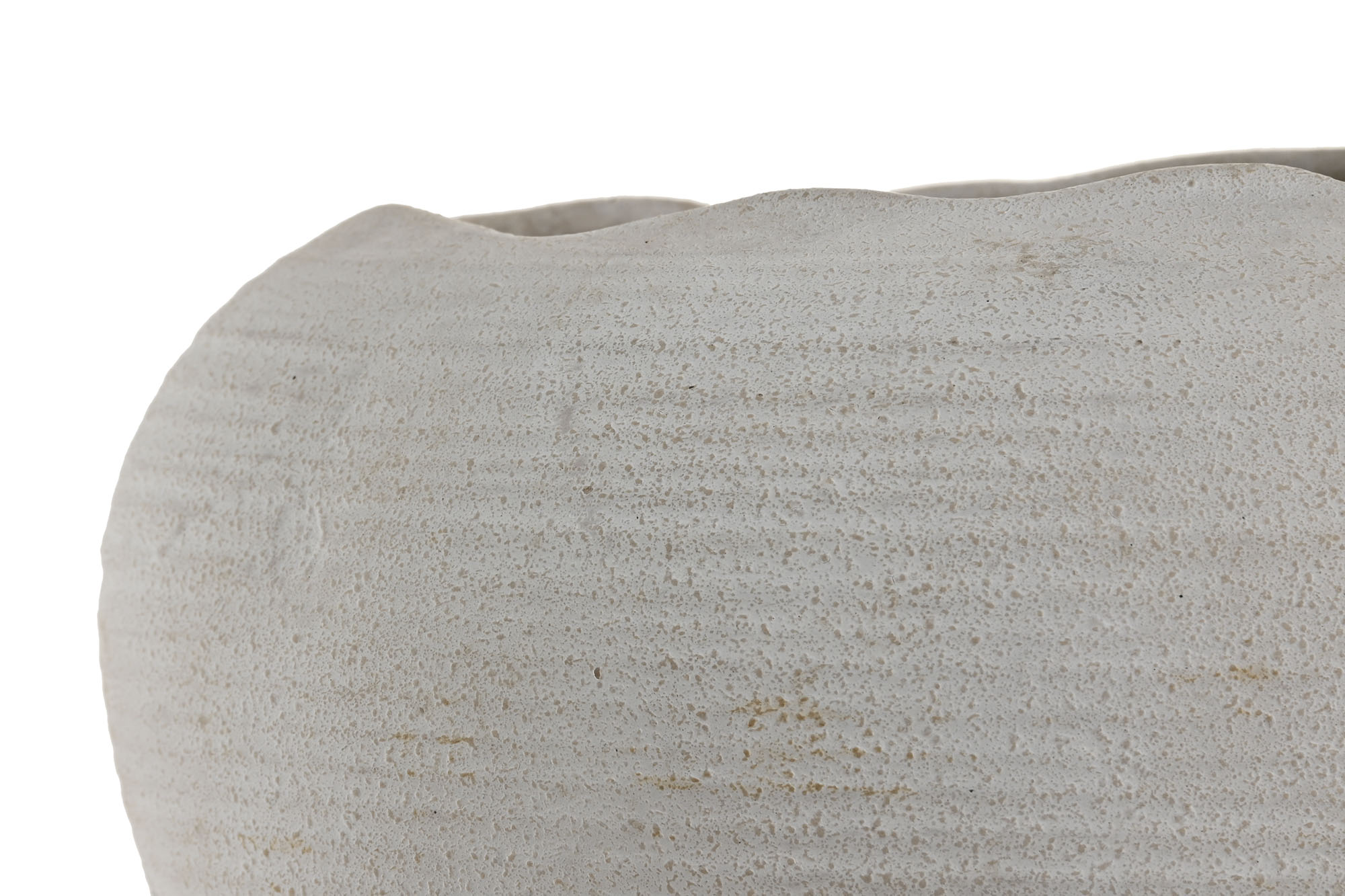 JARRON PORCELANA 23,5X23,5X17 BLANCO 2