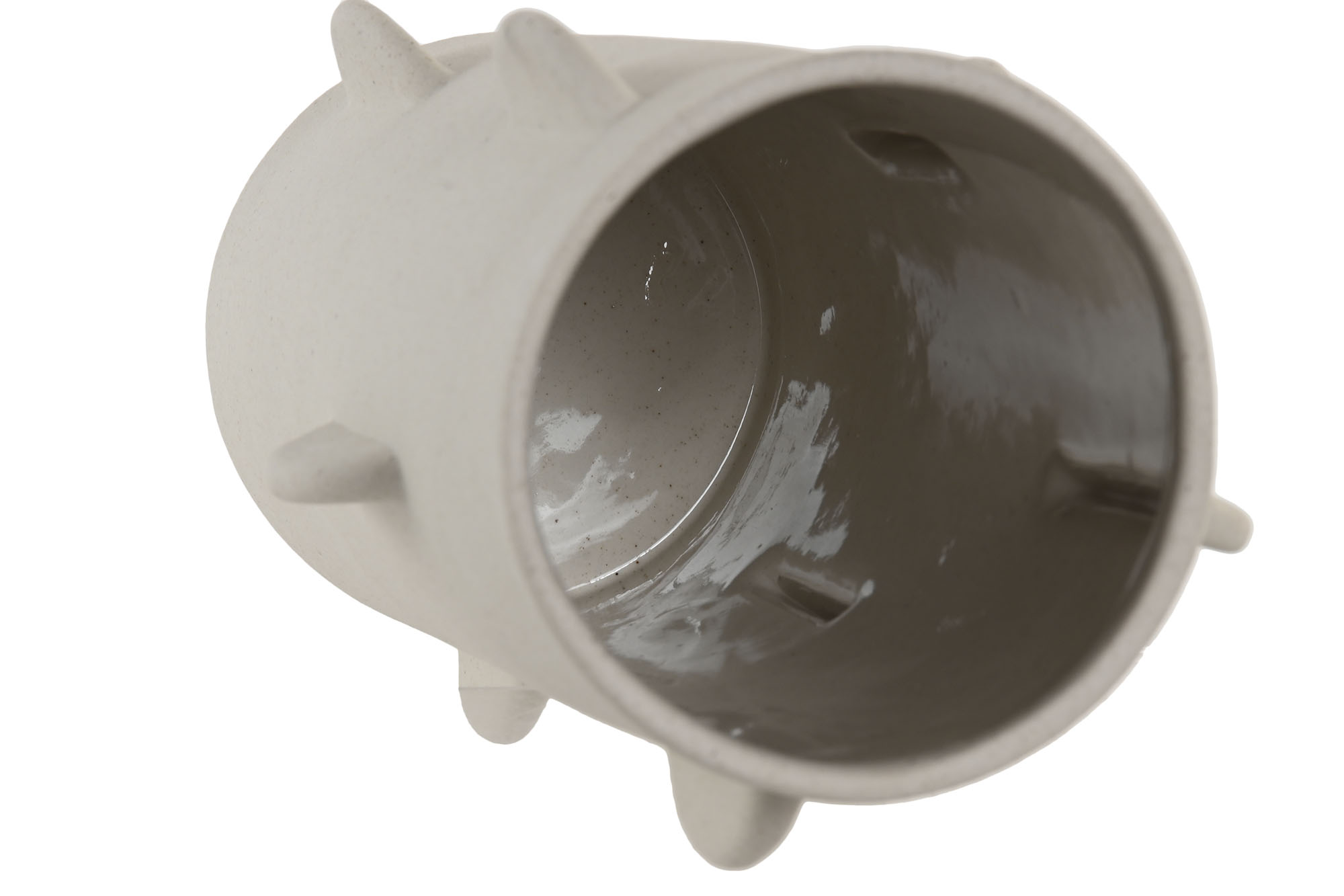 JARRON PORCELANA 15,5X15,5X30CM BLANCO 3