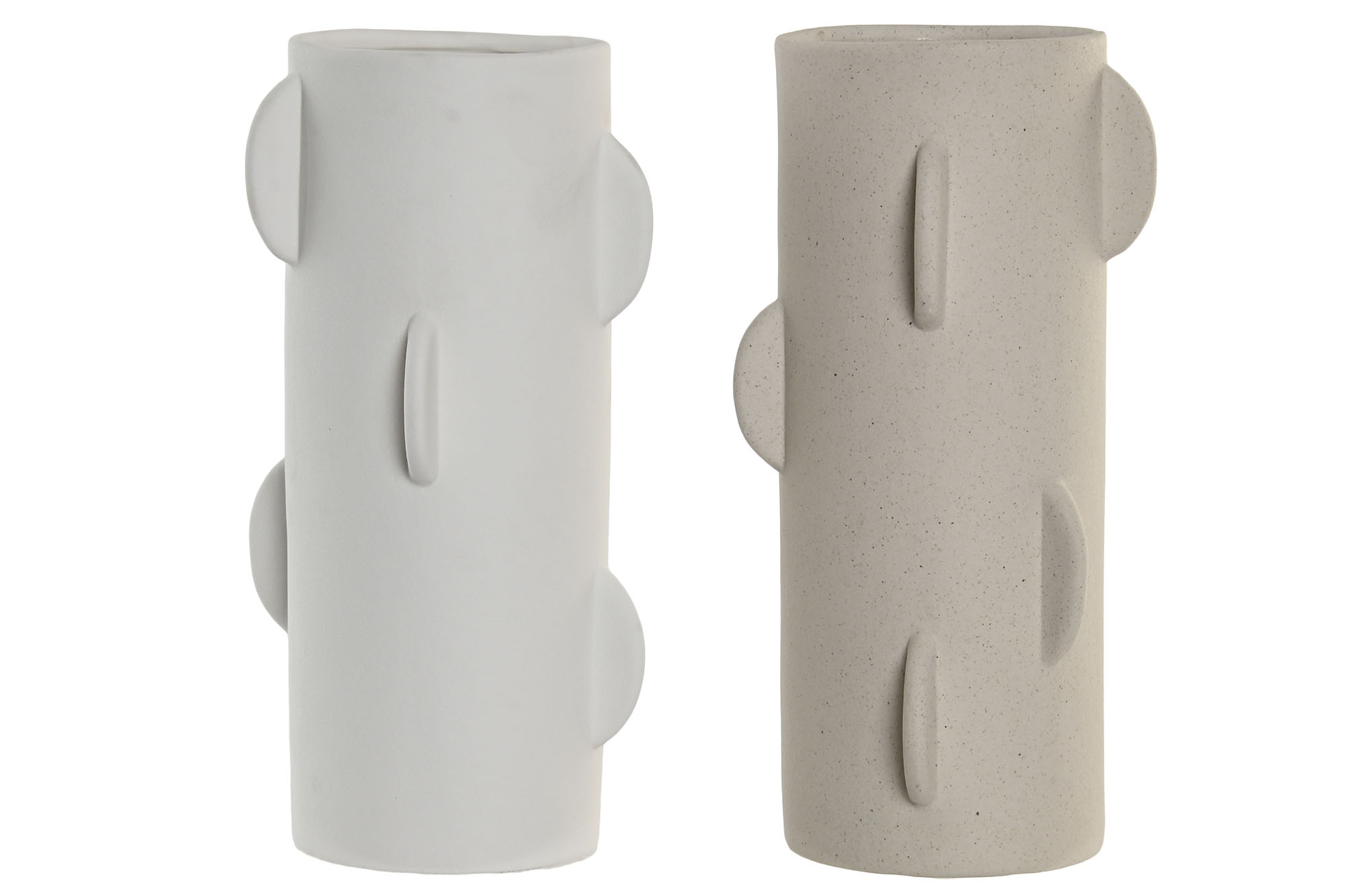 JARRON PORCELANA 15,5X15,5X30CM BLANCO