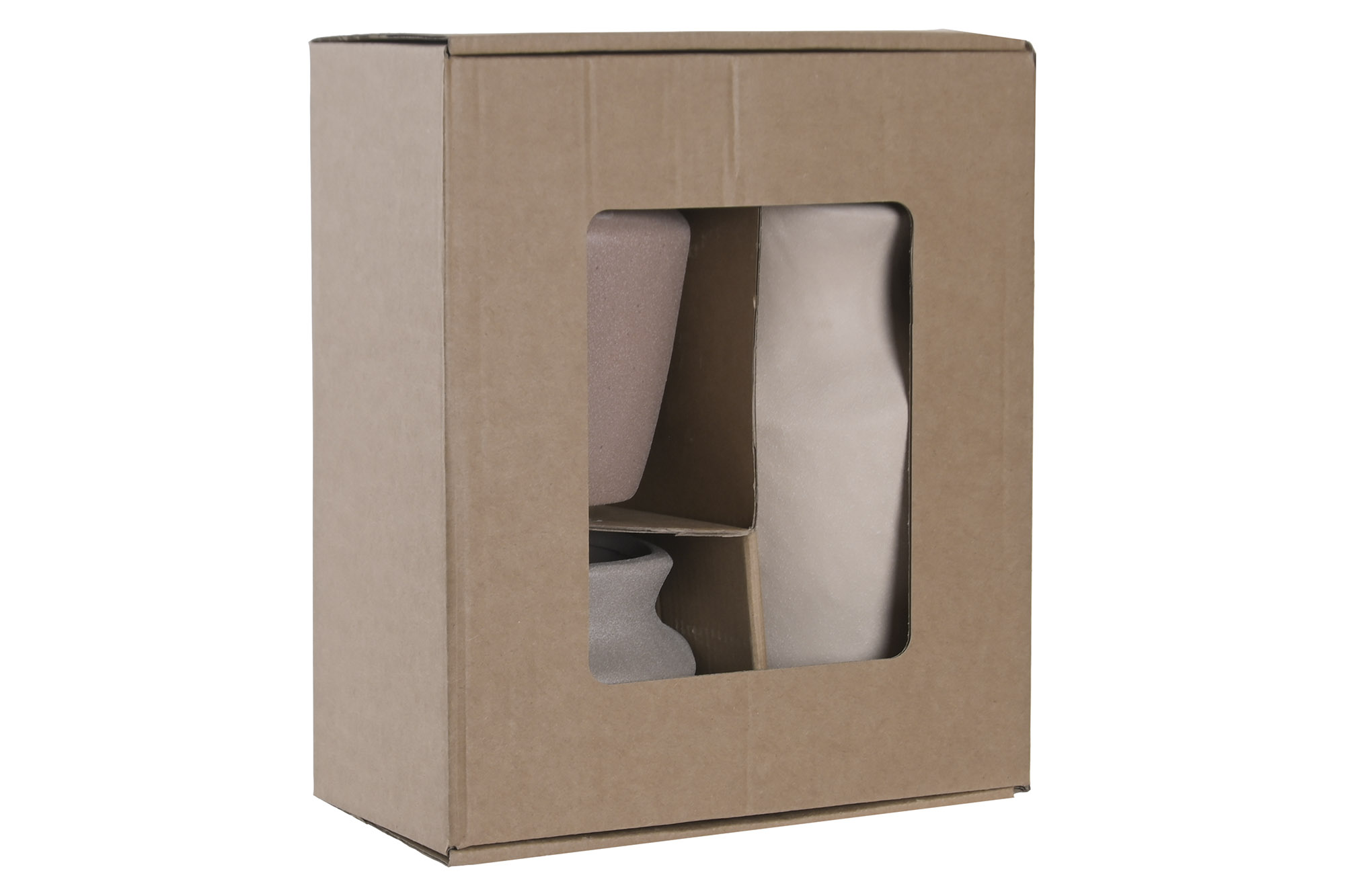 JARRON SET 3 GRES 11X11X21,8 ORGANICO CRUDO 3