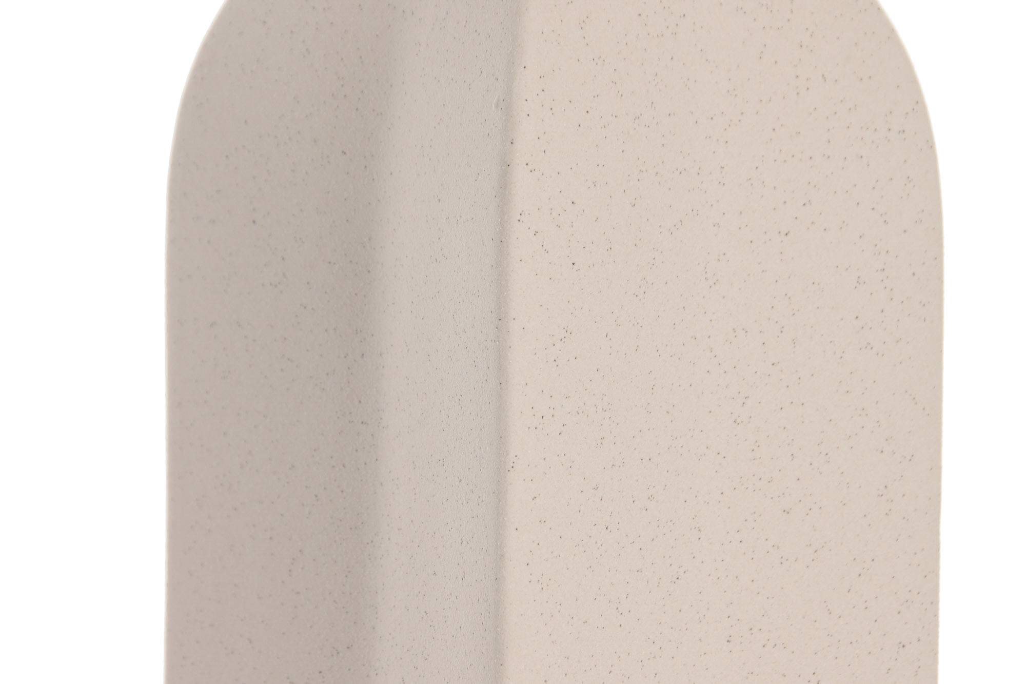 JARRON GRES 13X13X28 RUGOSO BLANCO 3