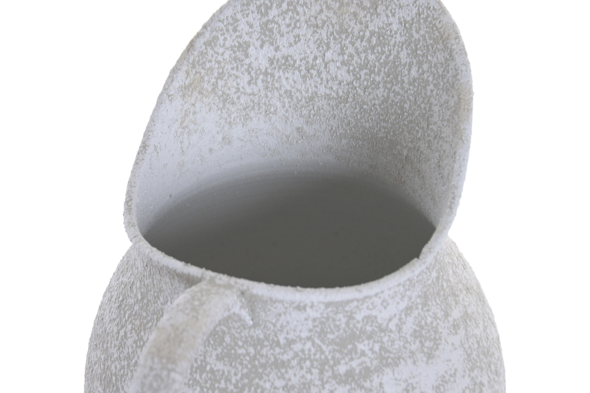 JARRON METAL 21X15X26 JARRA DESGASTADO GRIS 2