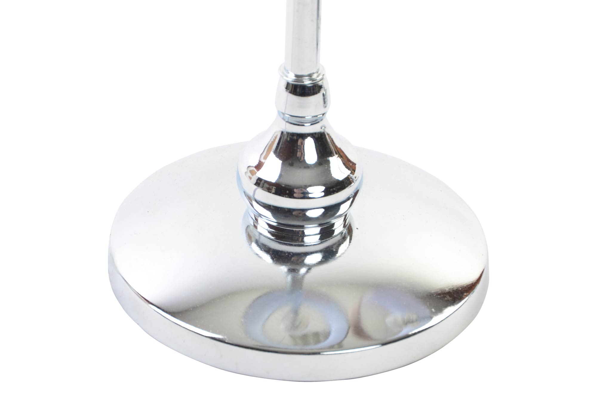 LAMPARA SOBREMESA METAL LINO 20X20X55 BEIGE 3