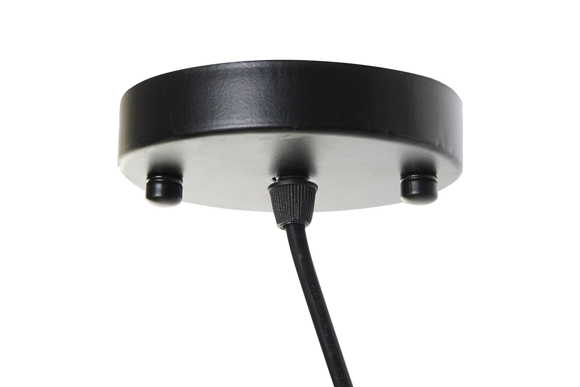 LAMPARA TECHO RATAN NATURAL 39X39X38CM 6