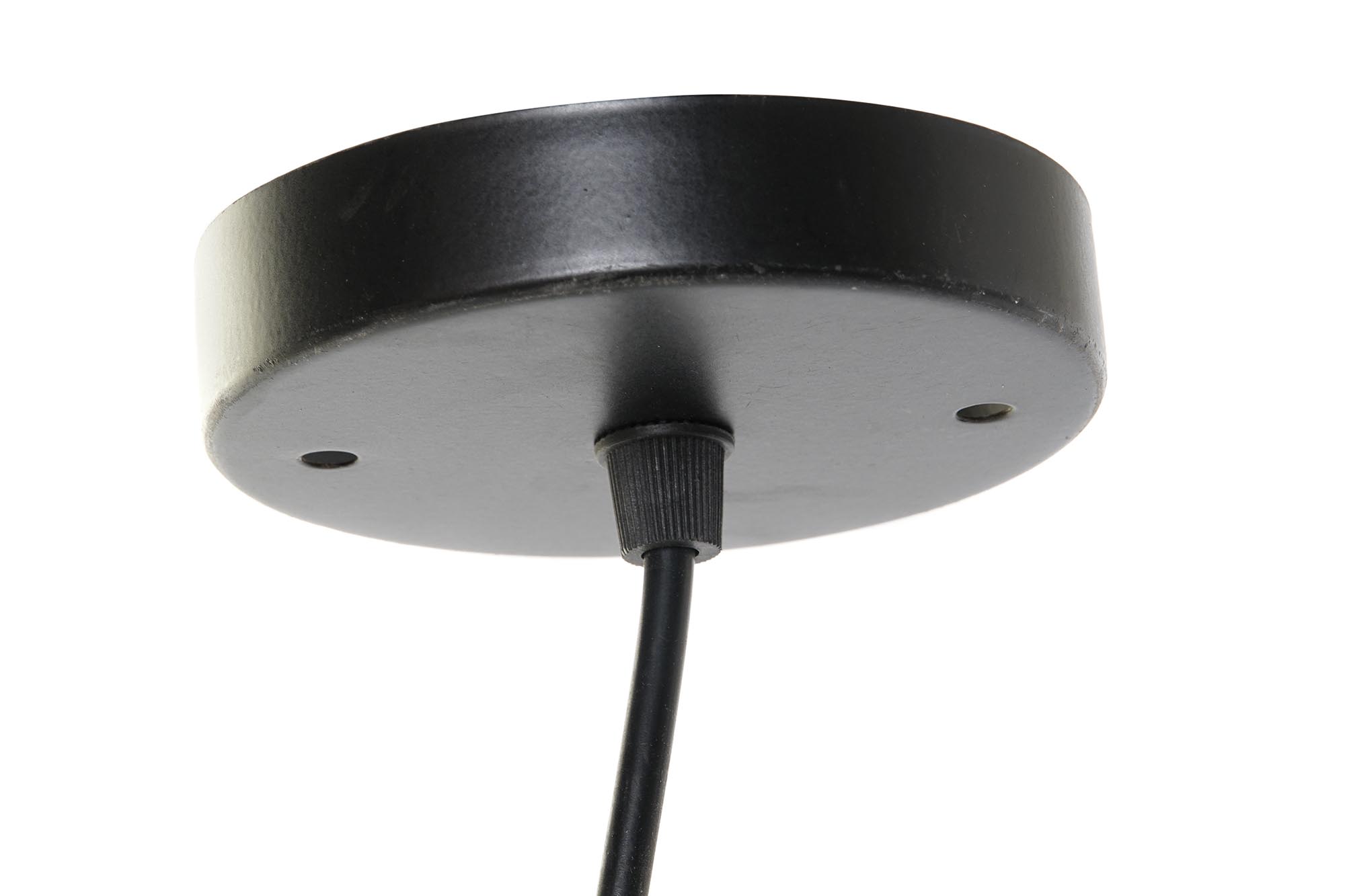 LAMPARA TECHO RATAN 57X57X22 NATURAL MARRON 6